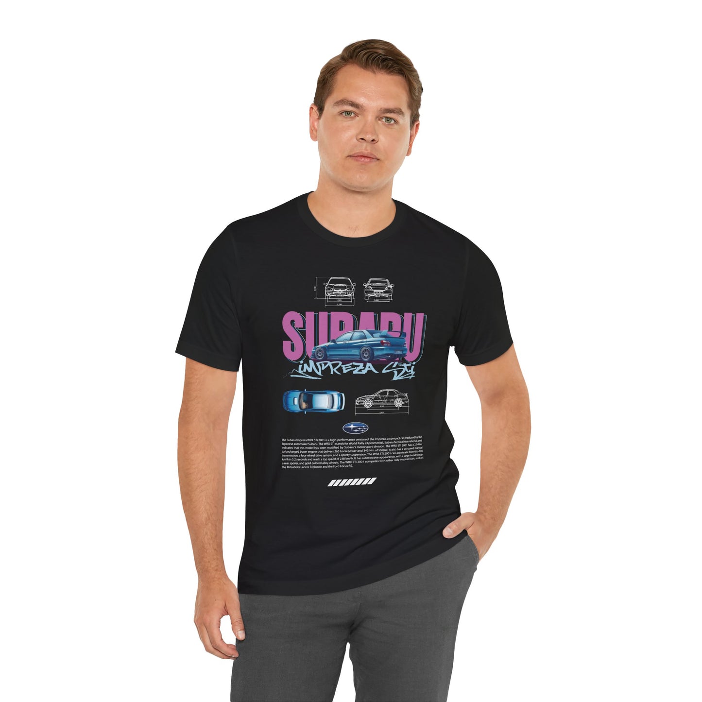 Subaru Impreza Graphic Tee - Unisex Jersey Short Sleeve T-Shirt