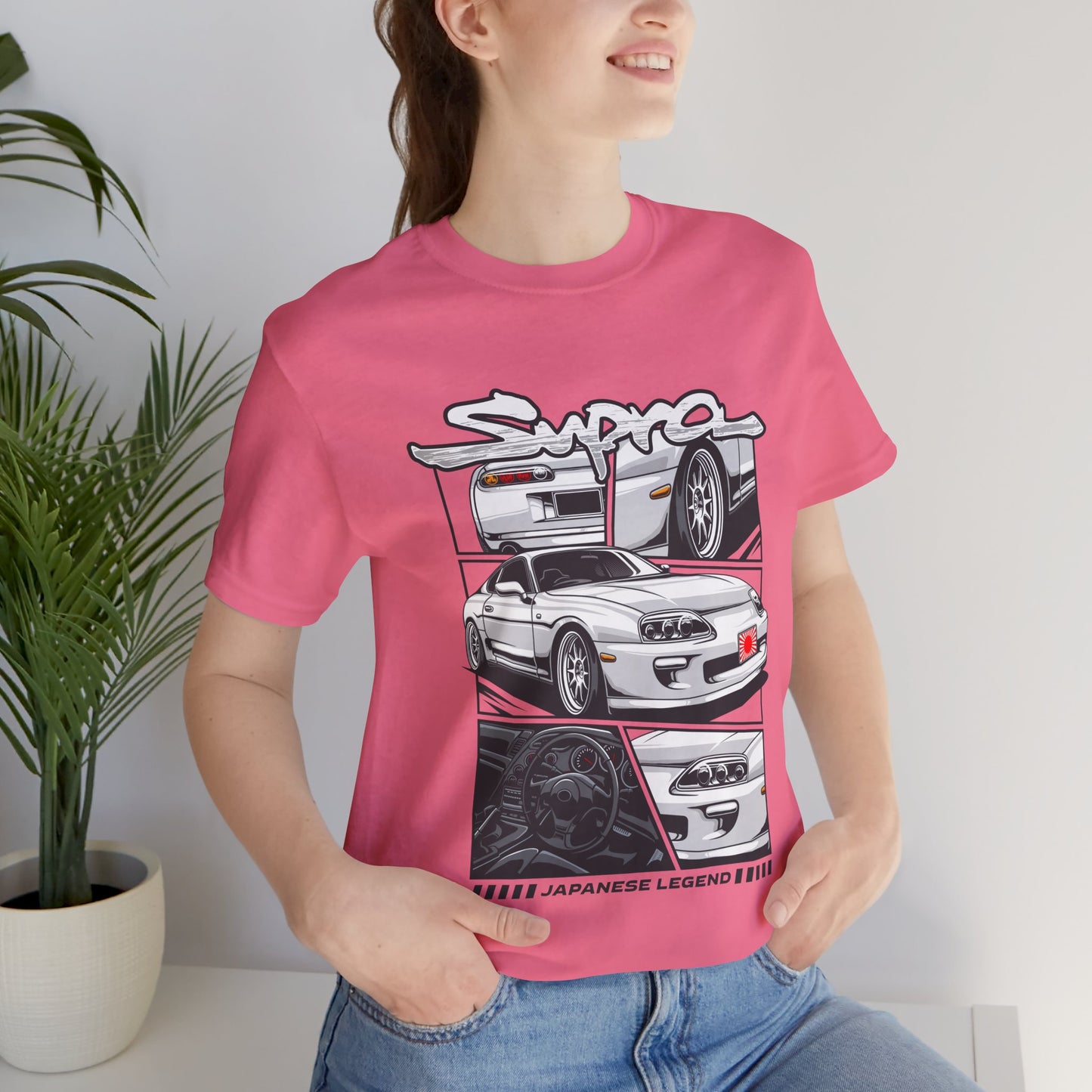 Japanese Legend Supra Unisex Jersey Tee - Car Enthusiast Apparel