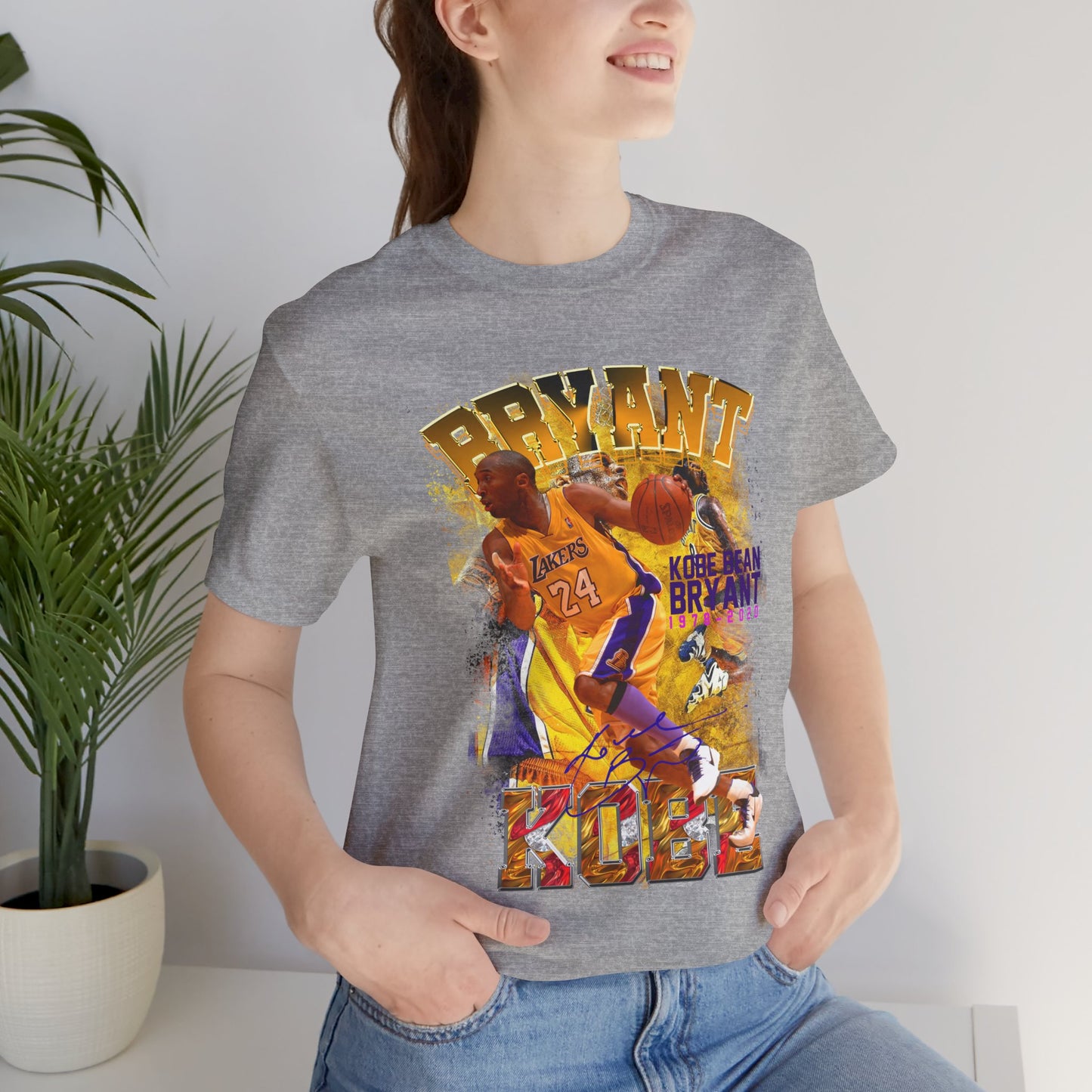 Kobe Bryant Tribute Unisex Jersey Tee