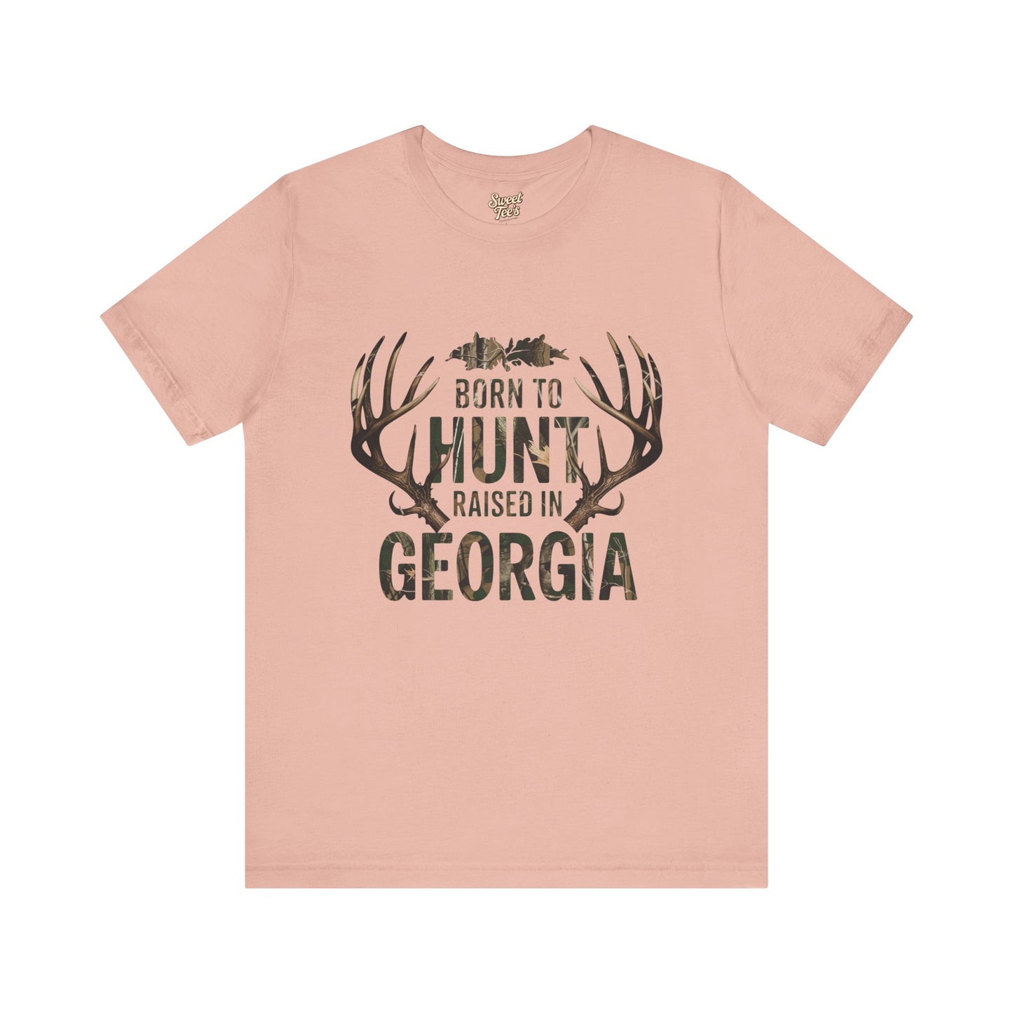 Born to Hunt Georgia Unisex Tee - Perfect for Outdoor Lovers