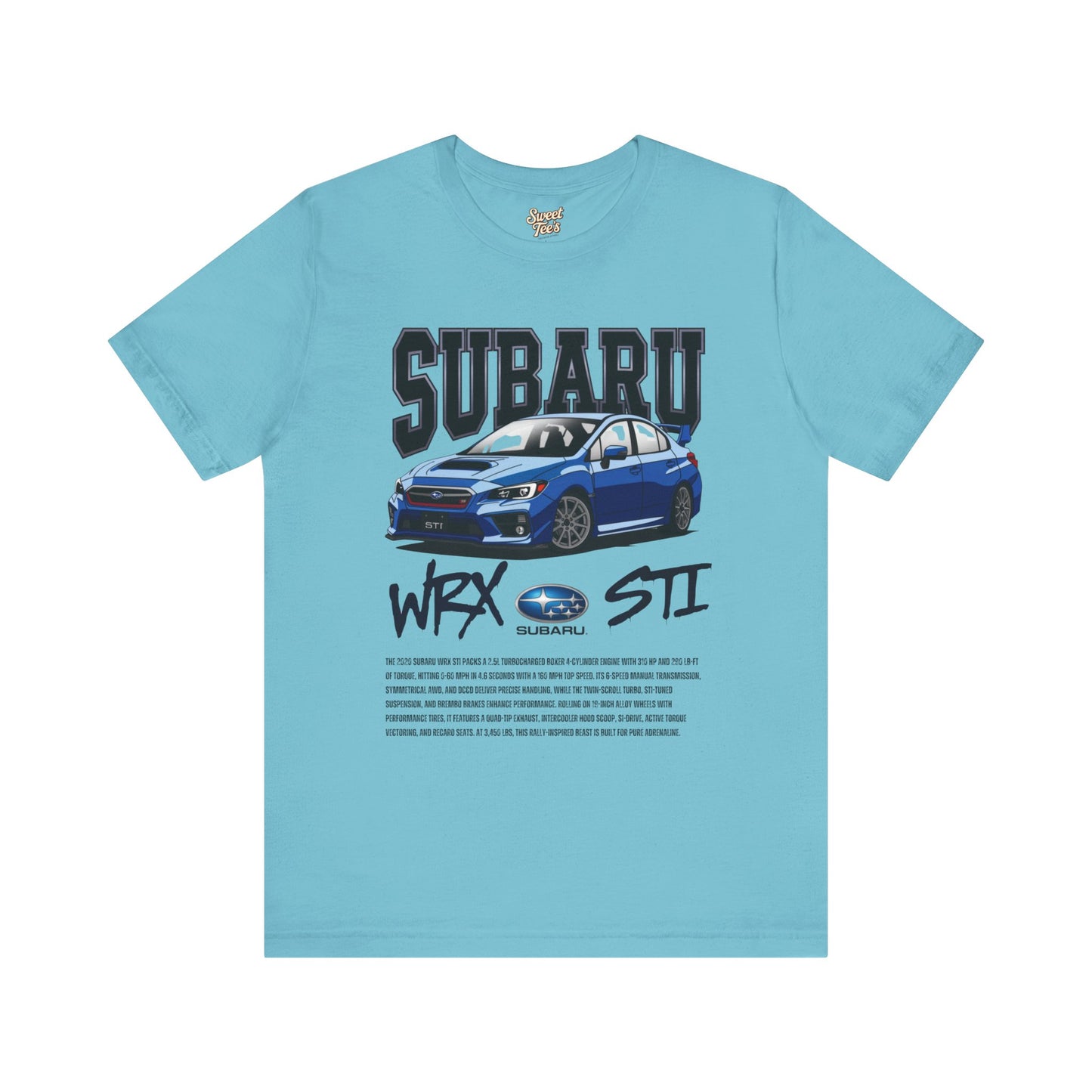 Subaru WRX STI Unisex Jersey Tee - Perfect Gift for Car Enthusiasts