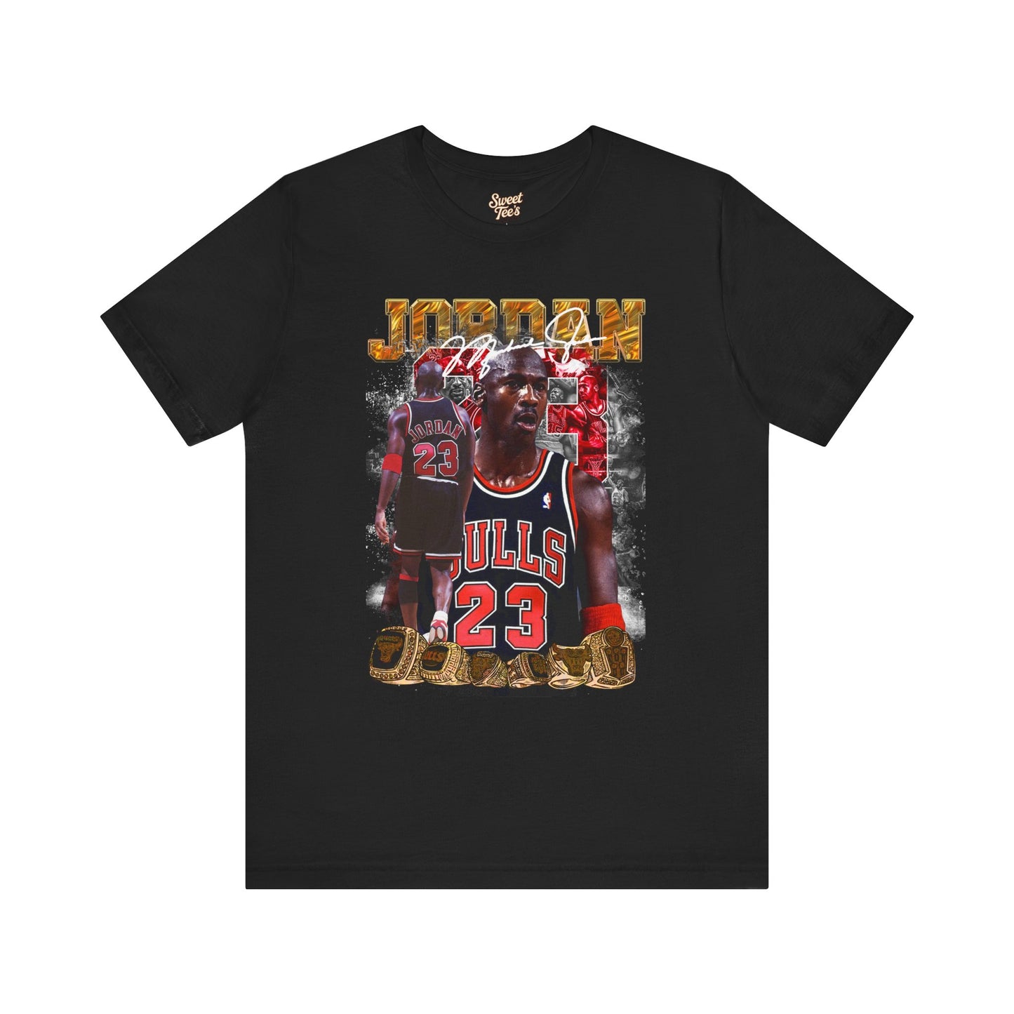 Michael Jordan Graphic Unisex Tee - Retro Sportswear for Basketball Fans