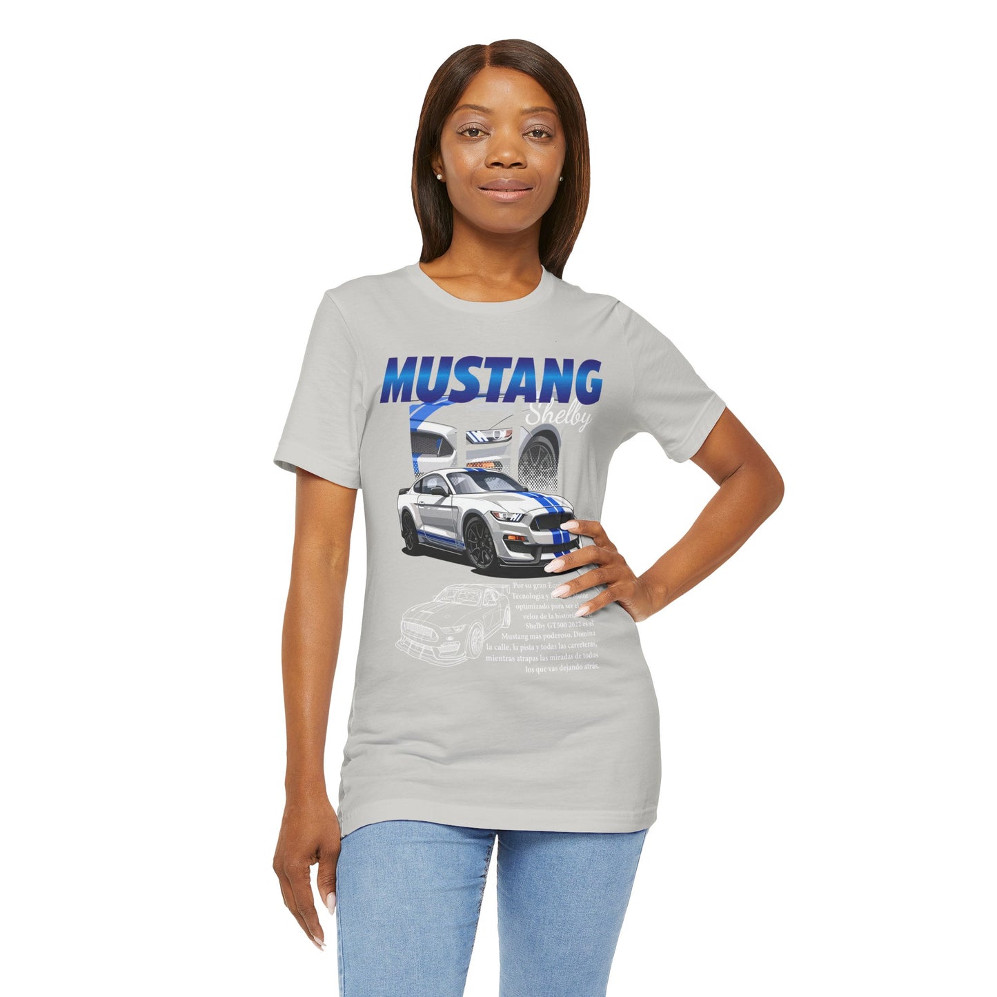 Mustang Graphic Tee for Car Enthusiasts | Unisex Jersey Short Sleeve Shirt