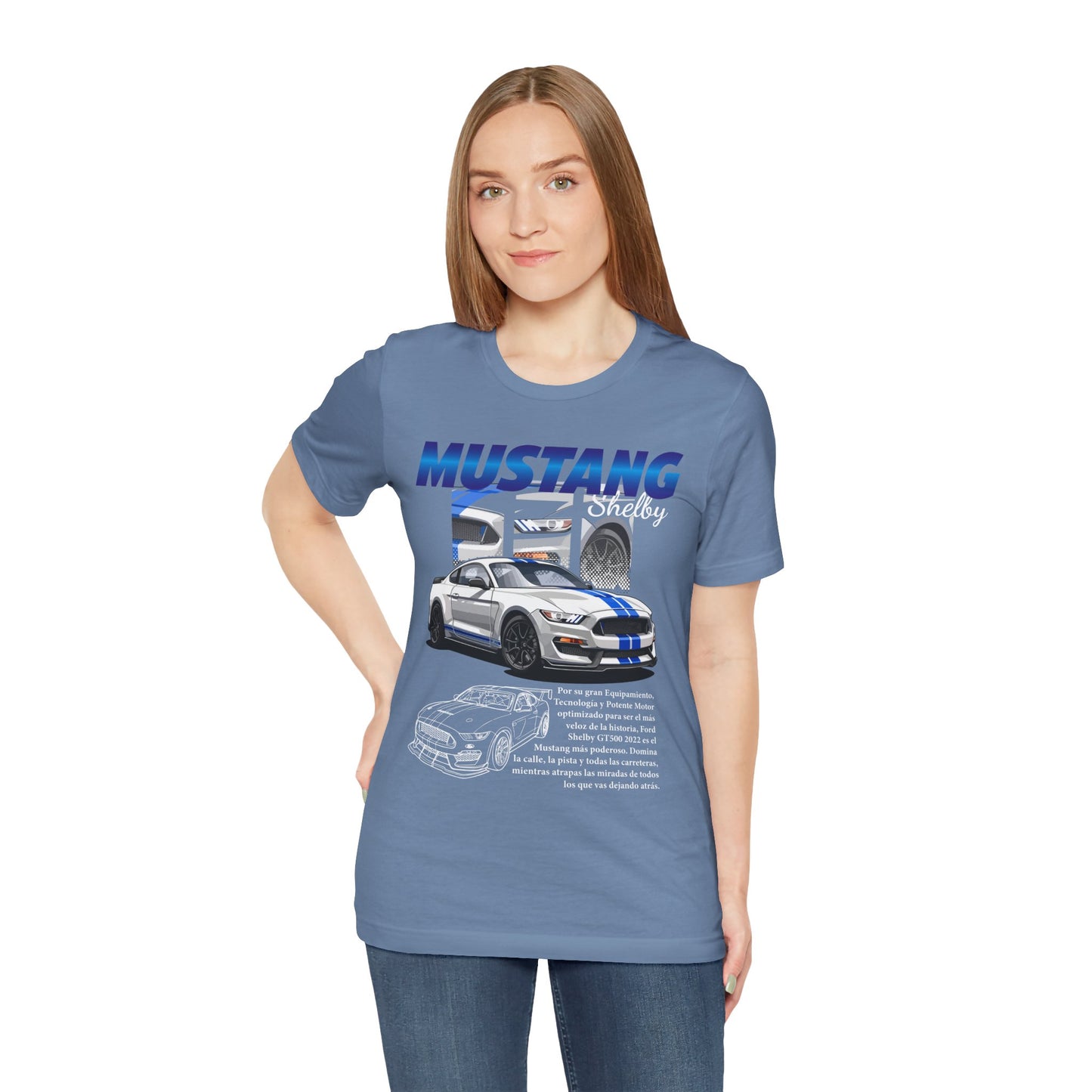 Mustang Graphic Tee for Car Enthusiasts | Unisex Jersey Short Sleeve Shirt