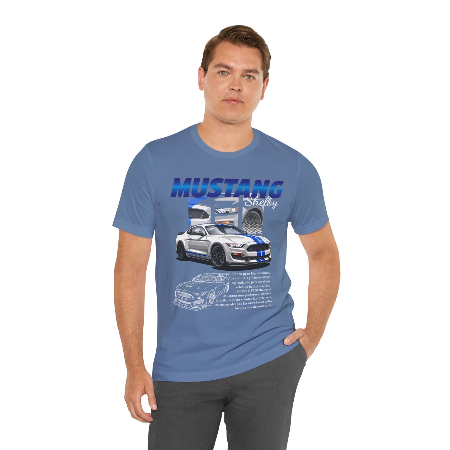 Mustang Graphic Tee for Car Enthusiasts | Unisex Jersey Short Sleeve Shirt