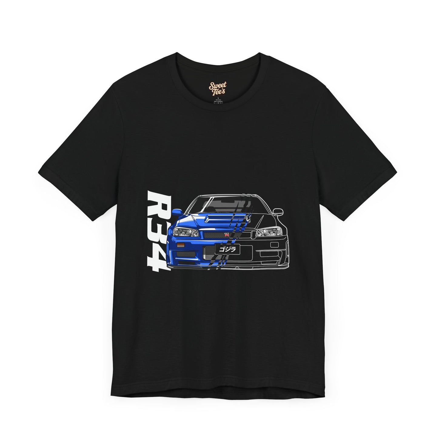 Unisex R34 Skyline Graphic Tee - Perfect for Car Enthusiasts