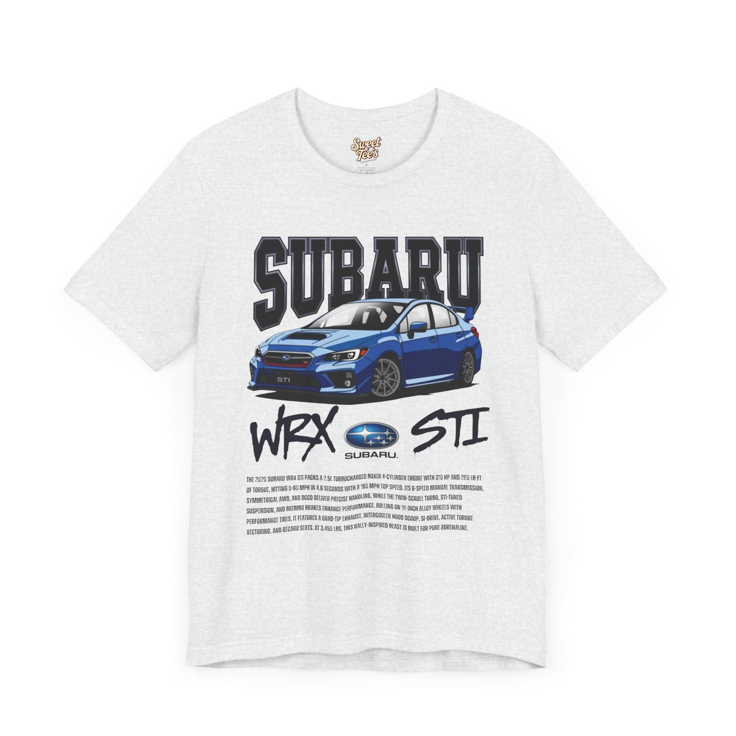 Subaru WRX STI Unisex Jersey Tee - Perfect Gift for Car Enthusiasts