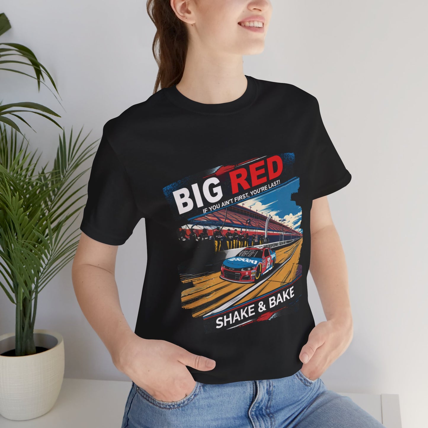 Big Red Shake & Bake Racing Tee