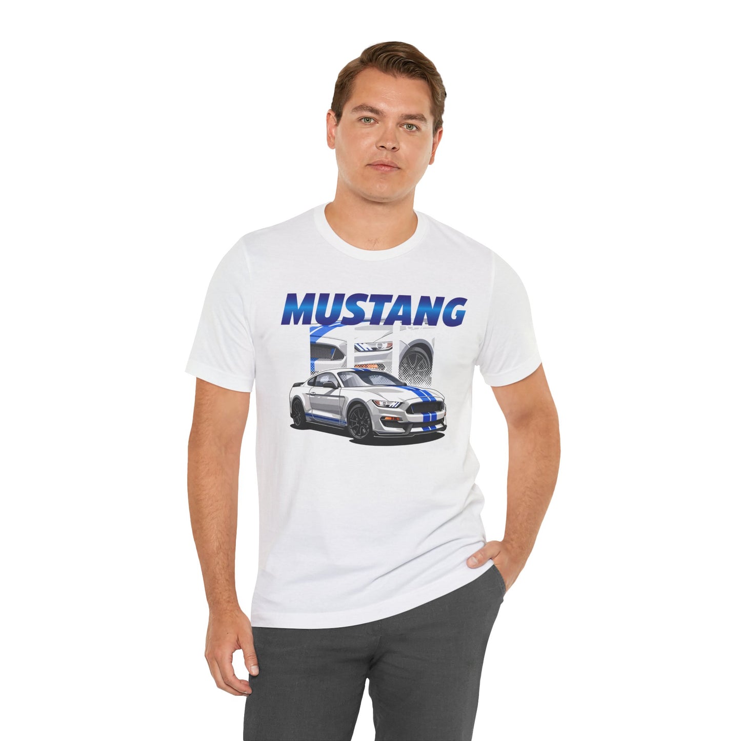 Mustang Graphic Tee for Car Enthusiasts | Unisex Jersey Short Sleeve Shirt