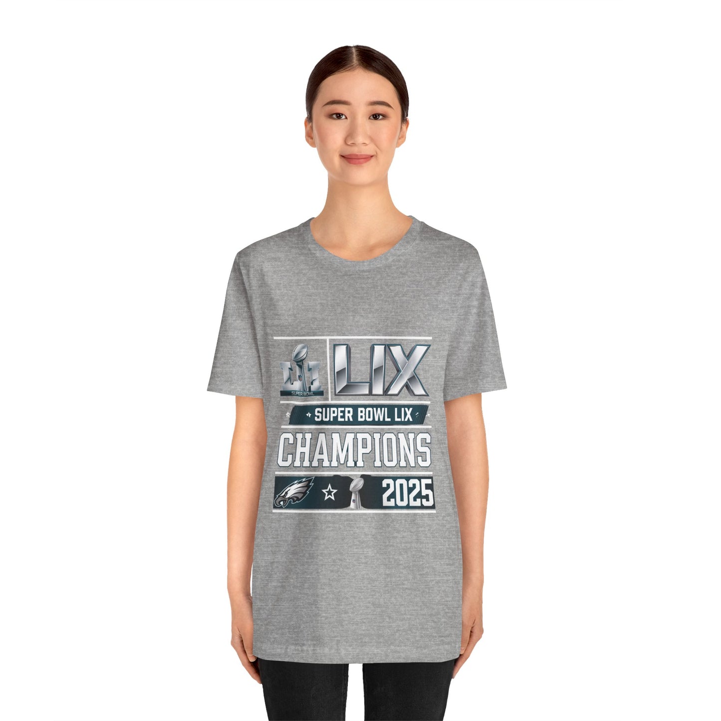 Super Bowl LVII Champions Eagles Unisex Jersey Tee - Celebrate the Win!