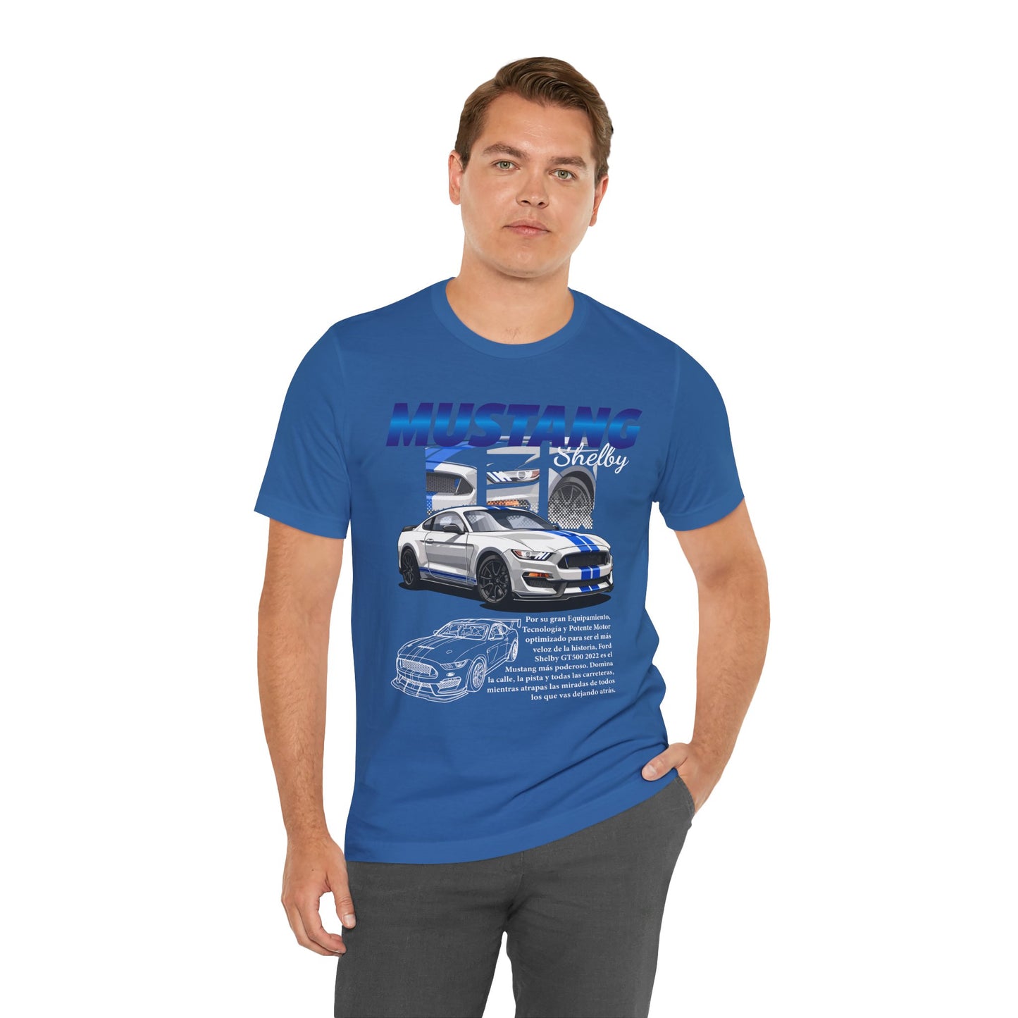 Mustang Graphic Tee for Car Enthusiasts | Unisex Jersey Short Sleeve Shirt