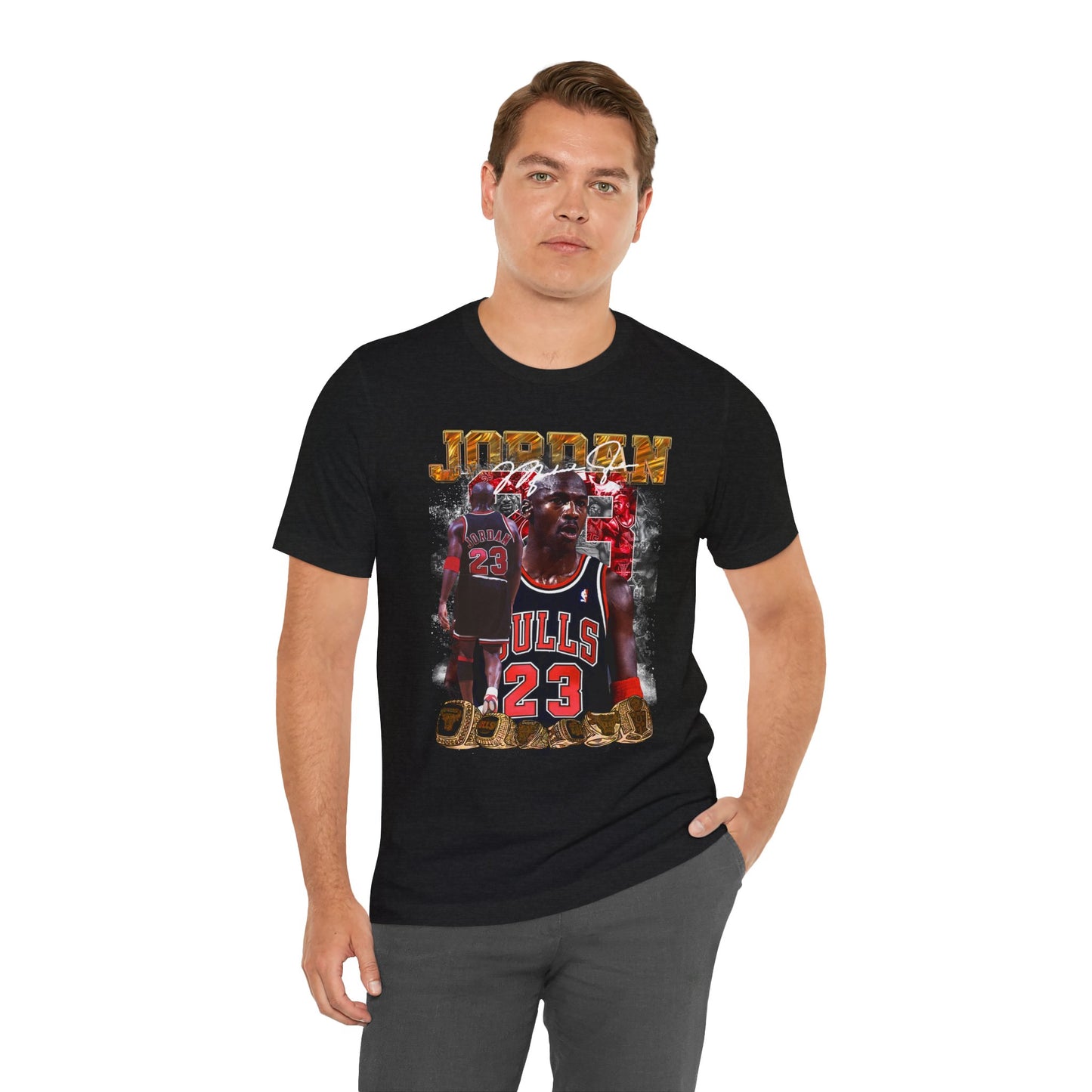 Michael Jordan Graphic Unisex Tee - Retro Sportswear for Basketball Fans