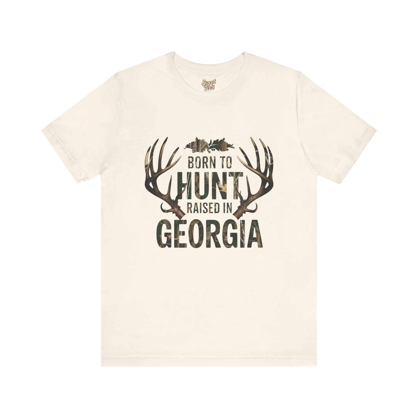 Born to Hunt Georgia Unisex Tee - Perfect for Outdoor Lovers