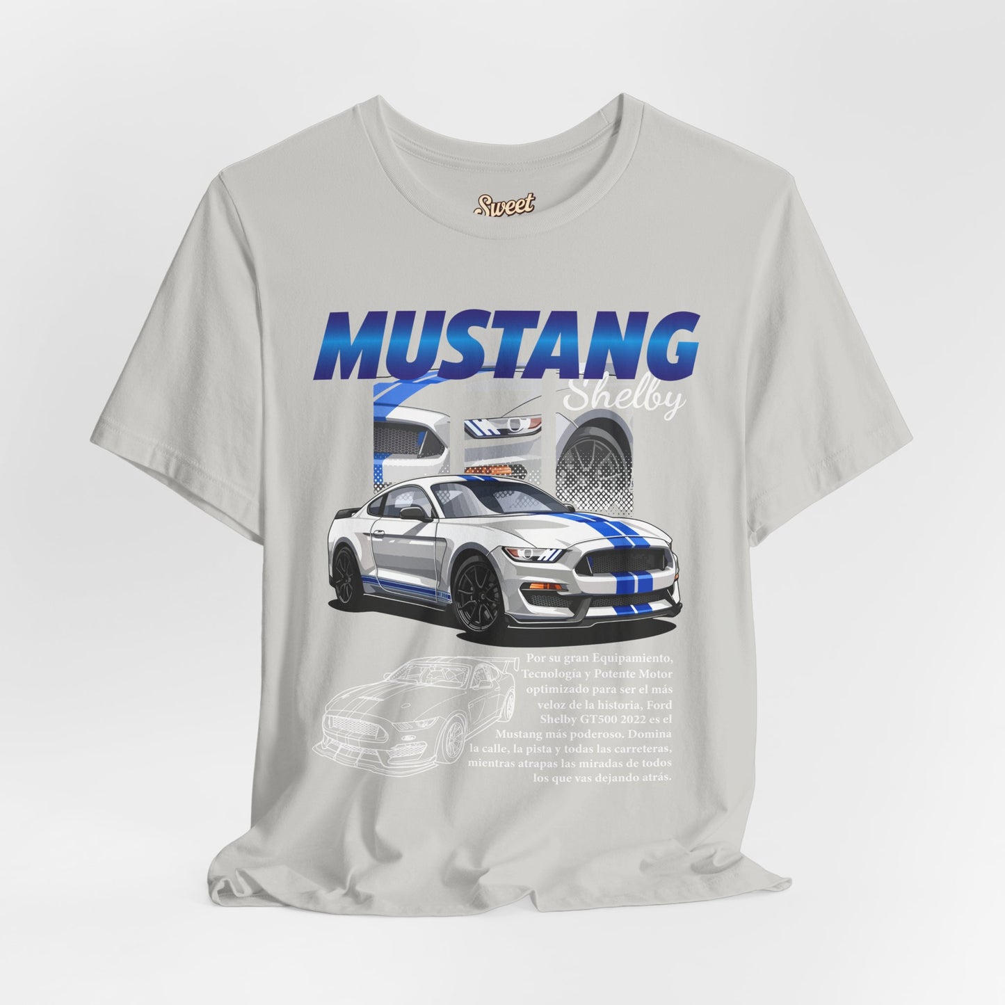 Mustang Graphic Tee for Car Enthusiasts | Unisex Jersey Short Sleeve Shirt