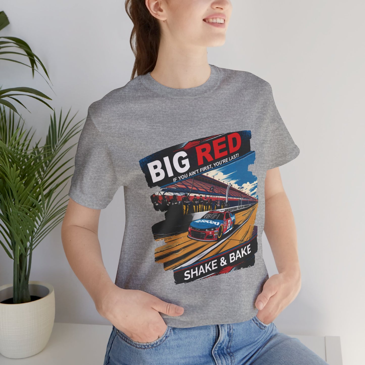 Big Red Shake & Bake Racing Tee