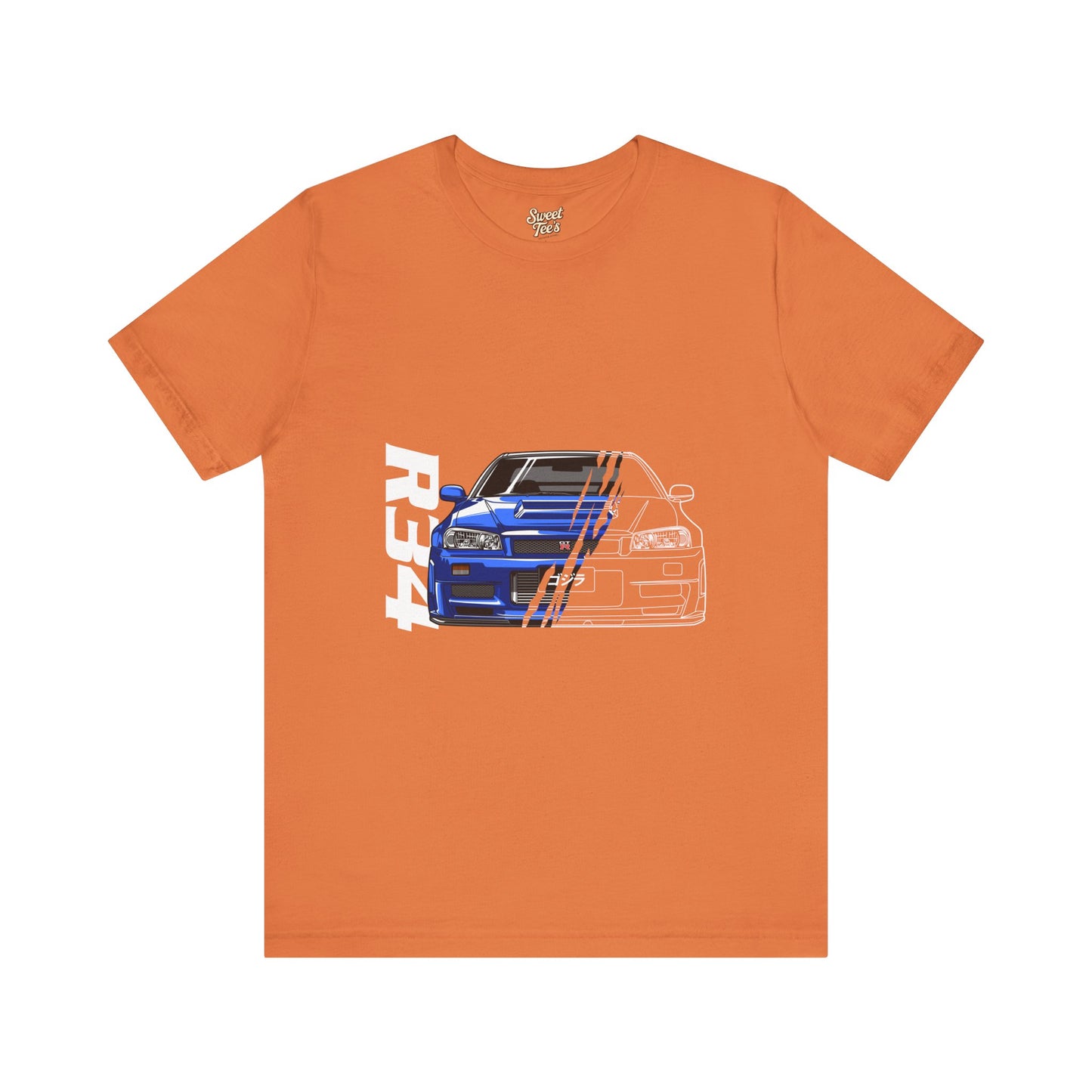 Unisex R34 Skyline Graphic Tee - Perfect for Car Enthusiasts