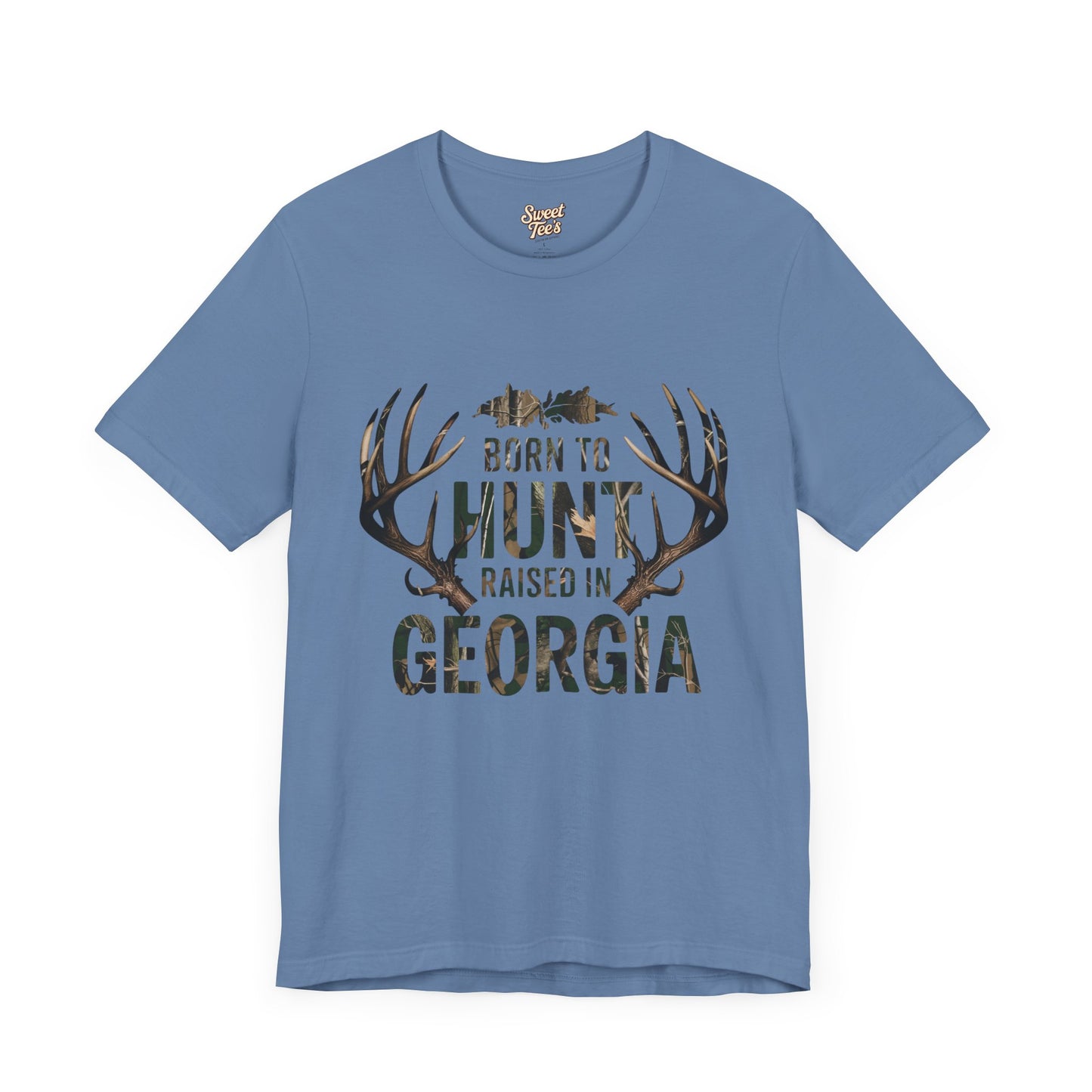 Born to Hunt Georgia Unisex Tee - Perfect for Outdoor Lovers