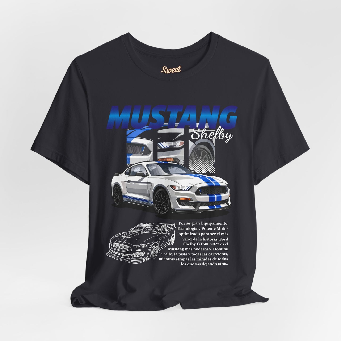 Mustang Graphic Tee for Car Enthusiasts | Unisex Jersey Short Sleeve Shirt