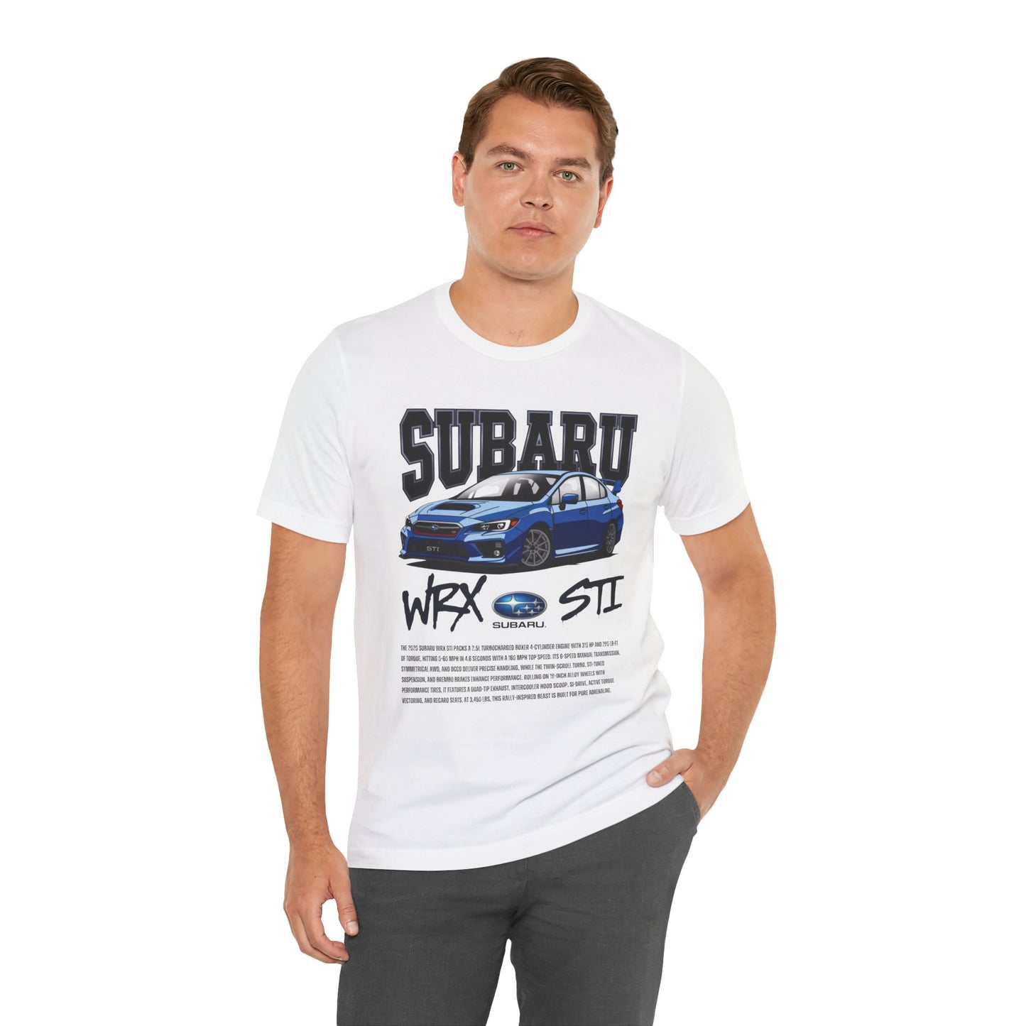 Subaru WRX STI Unisex Jersey Tee - Perfect Gift for Car Enthusiasts