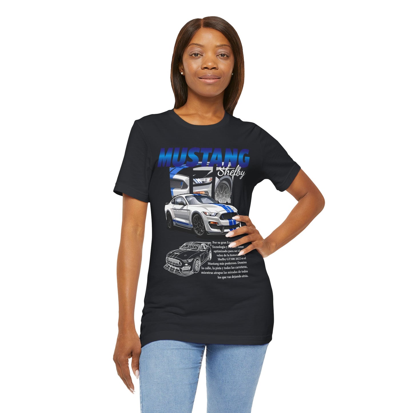 Mustang Graphic Tee for Car Enthusiasts | Unisex Jersey Short Sleeve Shirt