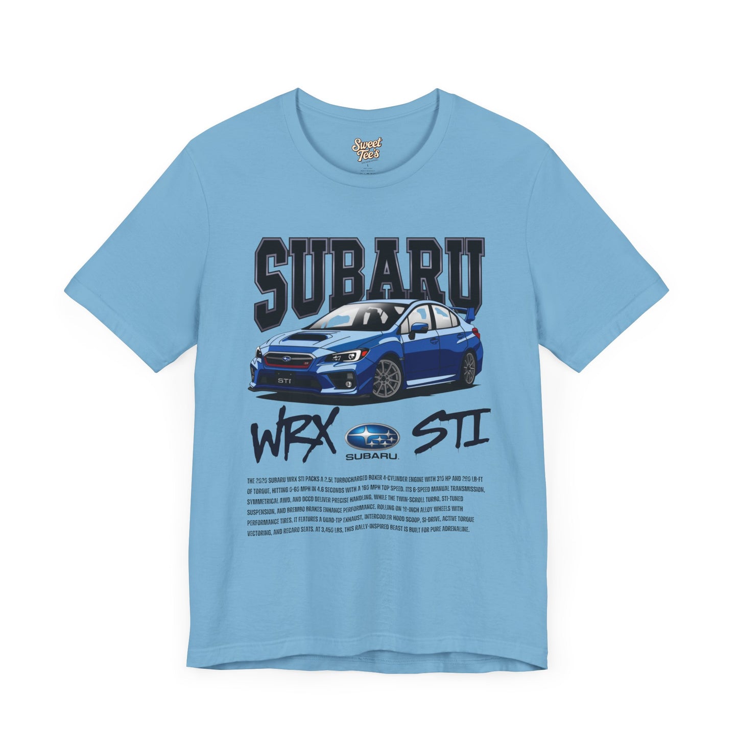 Subaru WRX STI Unisex Jersey Tee - Perfect Gift for Car Enthusiasts