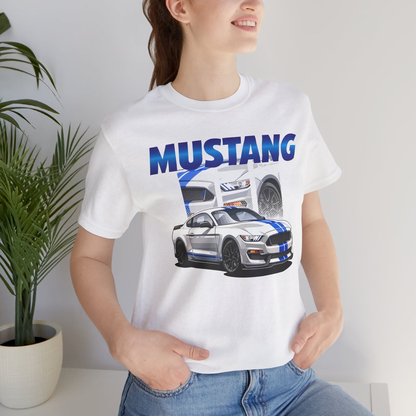 Mustang Graphic Tee for Car Enthusiasts | Unisex Jersey Short Sleeve Shirt