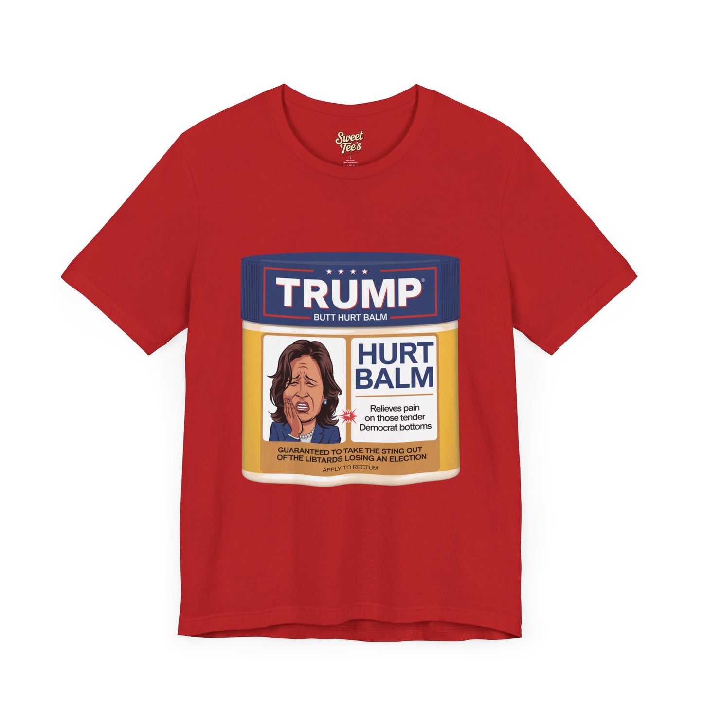 Funny Trump Hurt Balm Unisex Jersey Tee - Perfect for Political Humor Lovers