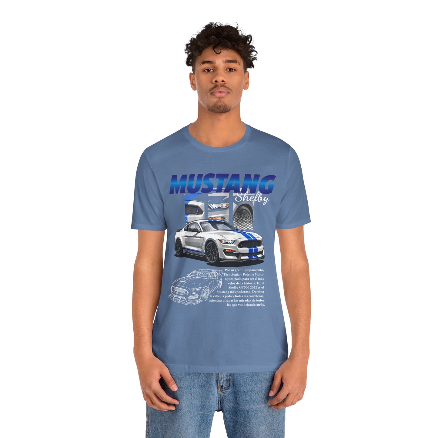 Mustang Graphic Tee for Car Enthusiasts | Unisex Jersey Short Sleeve Shirt