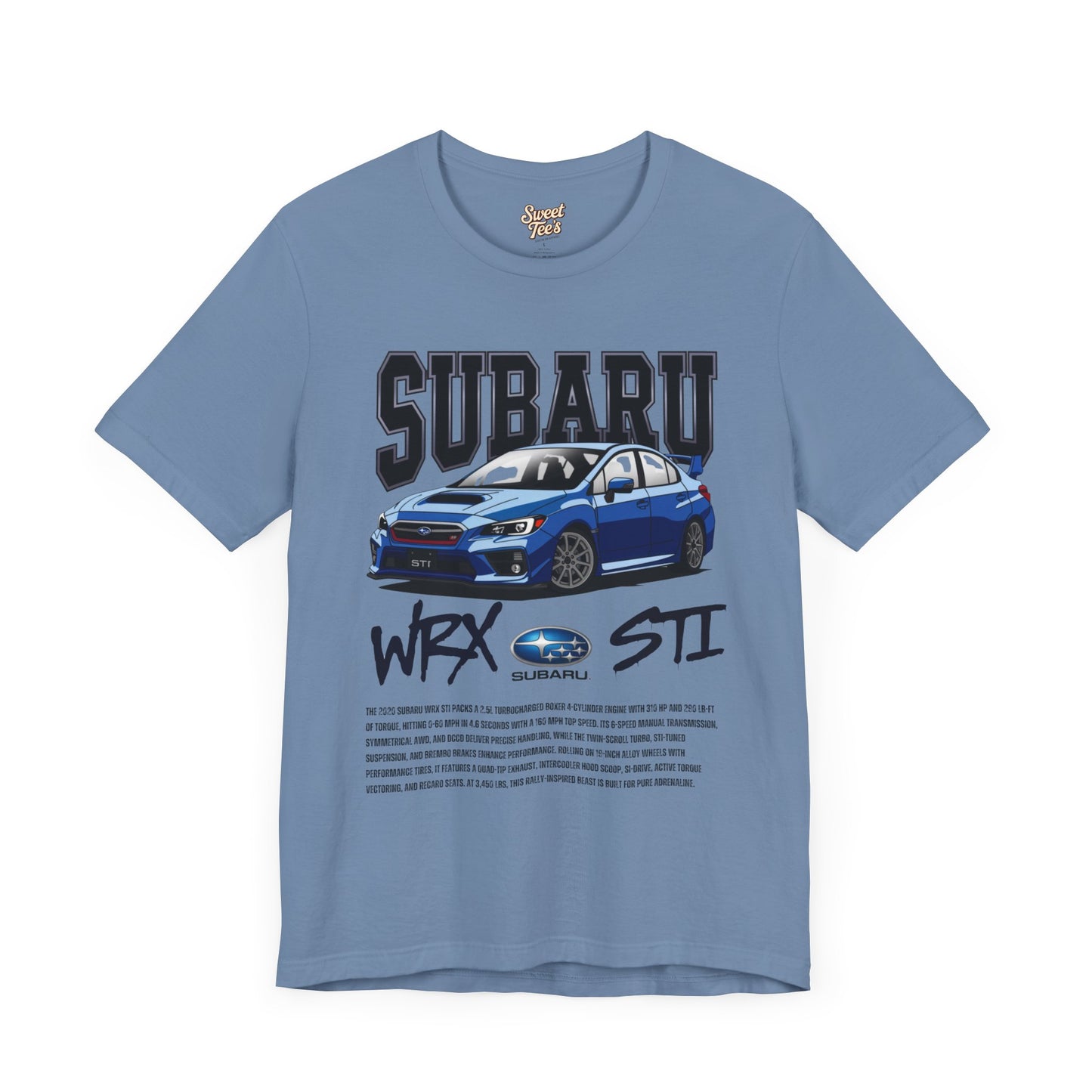 Subaru WRX STI Unisex Jersey Tee - Perfect Gift for Car Enthusiasts