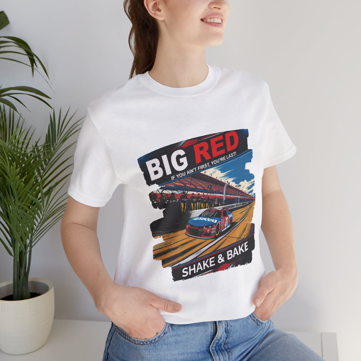 Big Red Shake & Bake Racing Tee