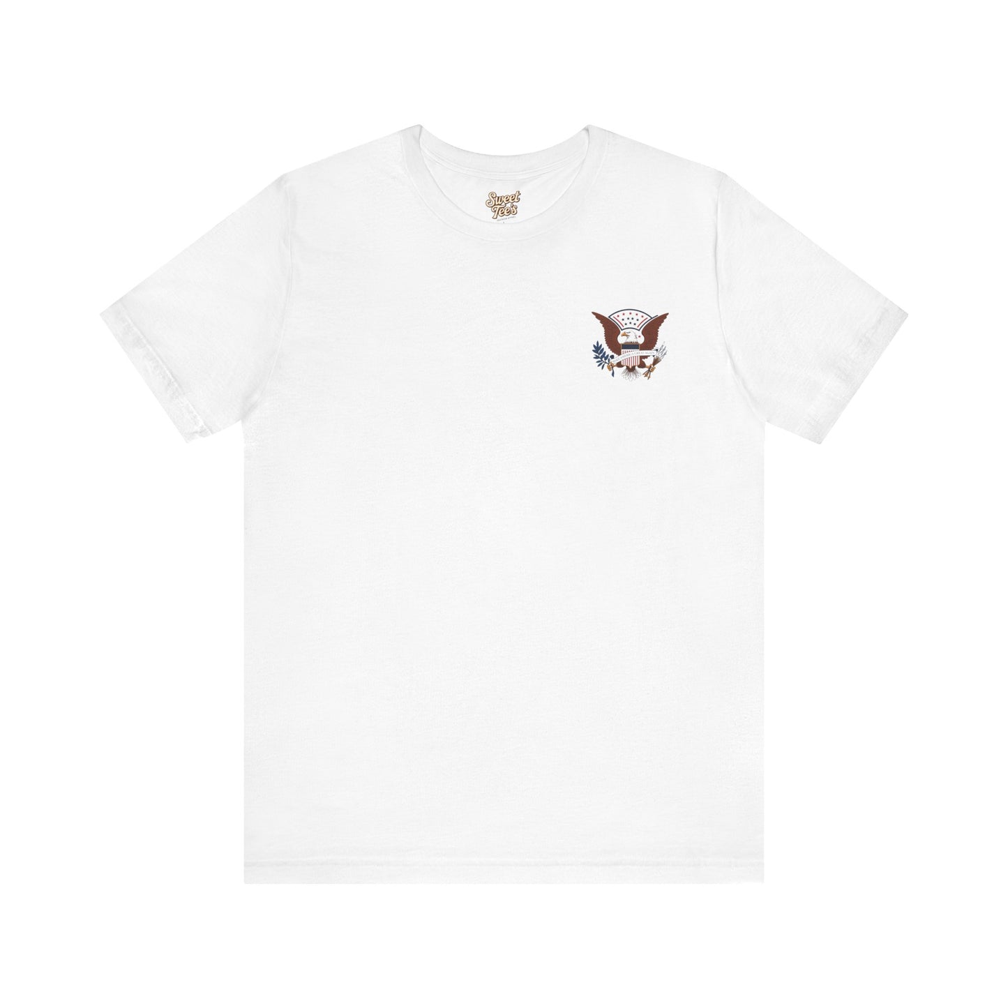 Patriotic Eagle Graphic Tee - Perfect for Summer Celebrations