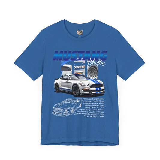 Mustang Graphic Tee for Car Enthusiasts | Unisex Jersey Short Sleeve Shirt