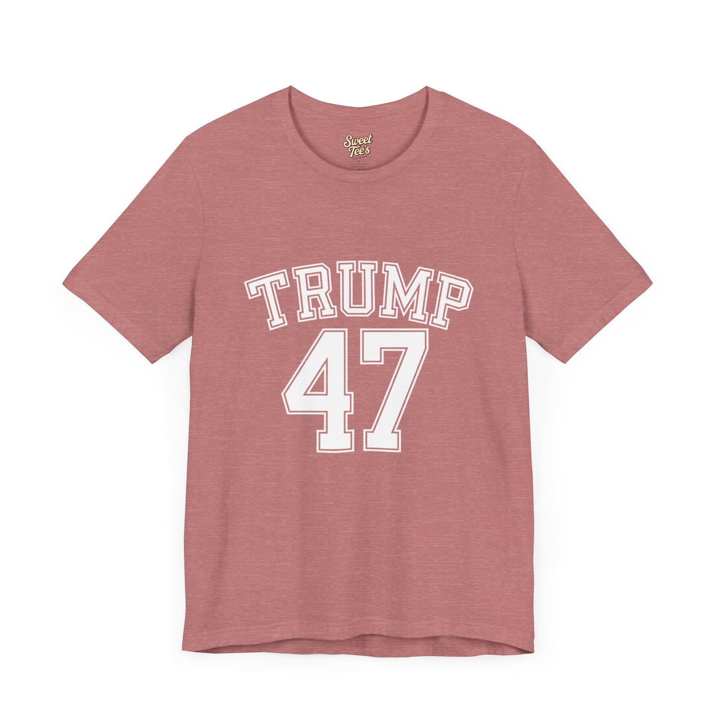 Trump 47 Casual Unisex Jersey Tee - Perfect for Everyday Wear