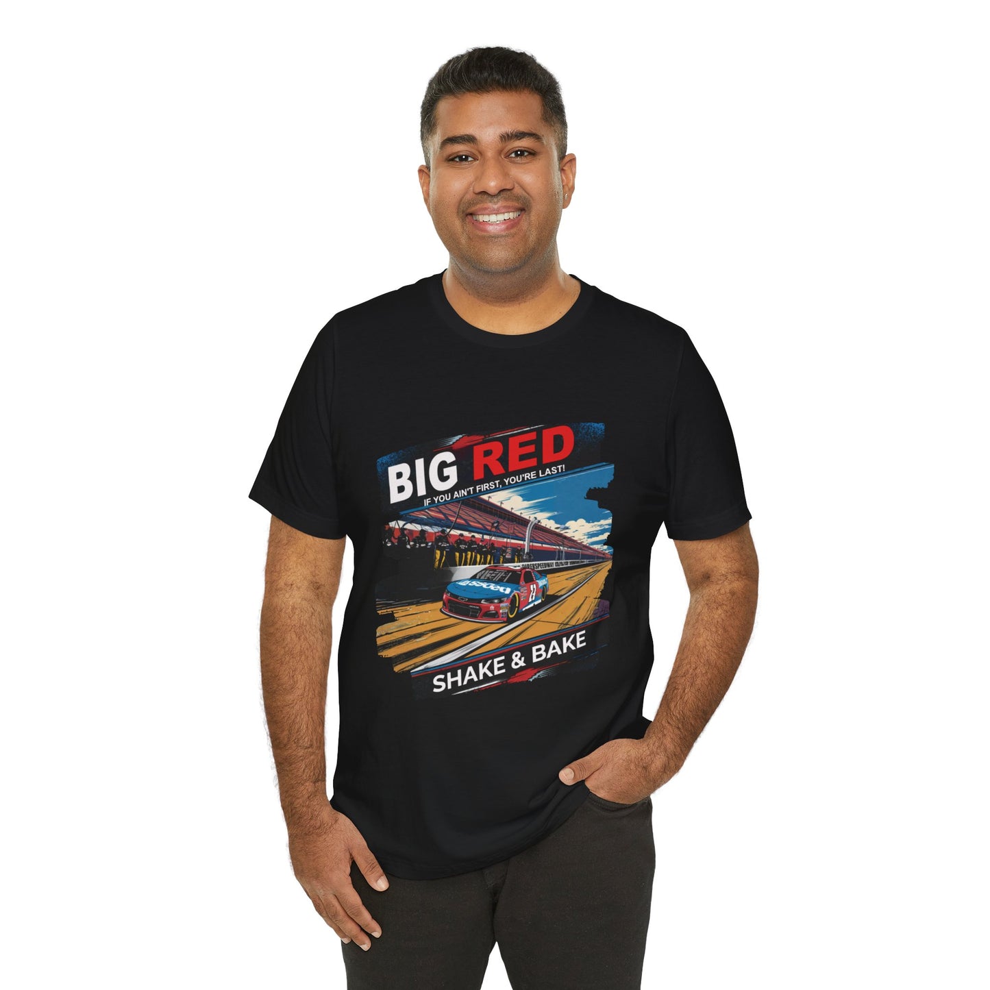 Big Red Shake & Bake Racing Tee