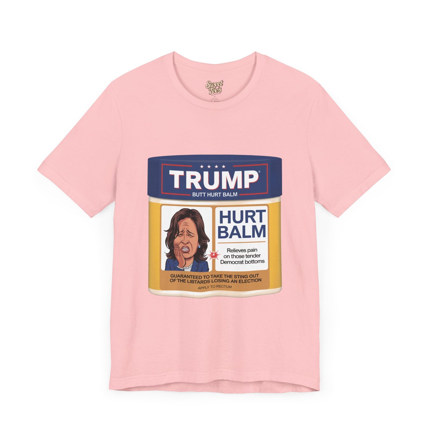 Funny Trump Hurt Balm Unisex Jersey Tee - Perfect for Political Humor Lovers