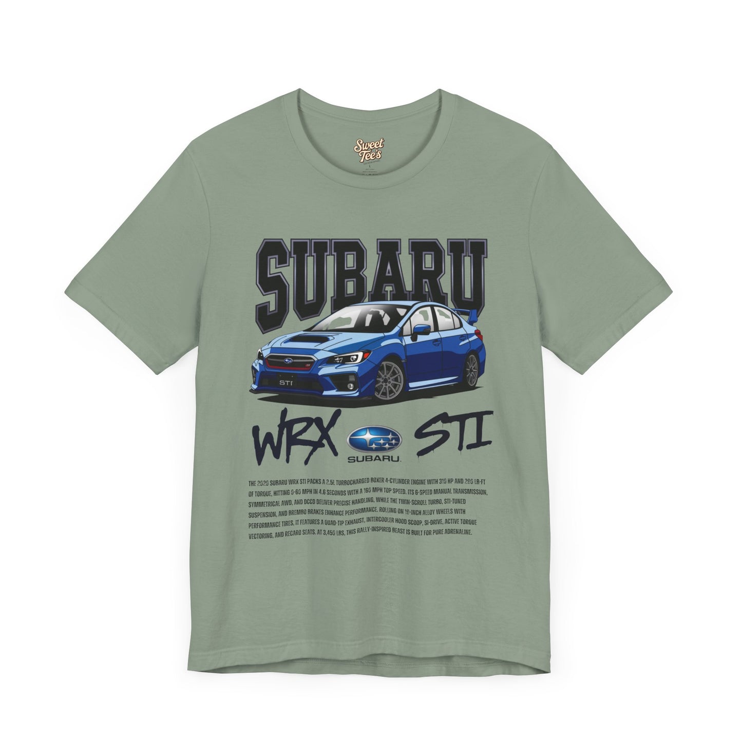 Subaru WRX STI Unisex Jersey Tee - Perfect Gift for Car Enthusiasts