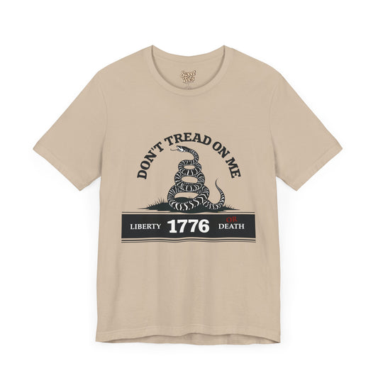 Patriotic Graphic Tee - Don't Tread on Me - Liberty 1776