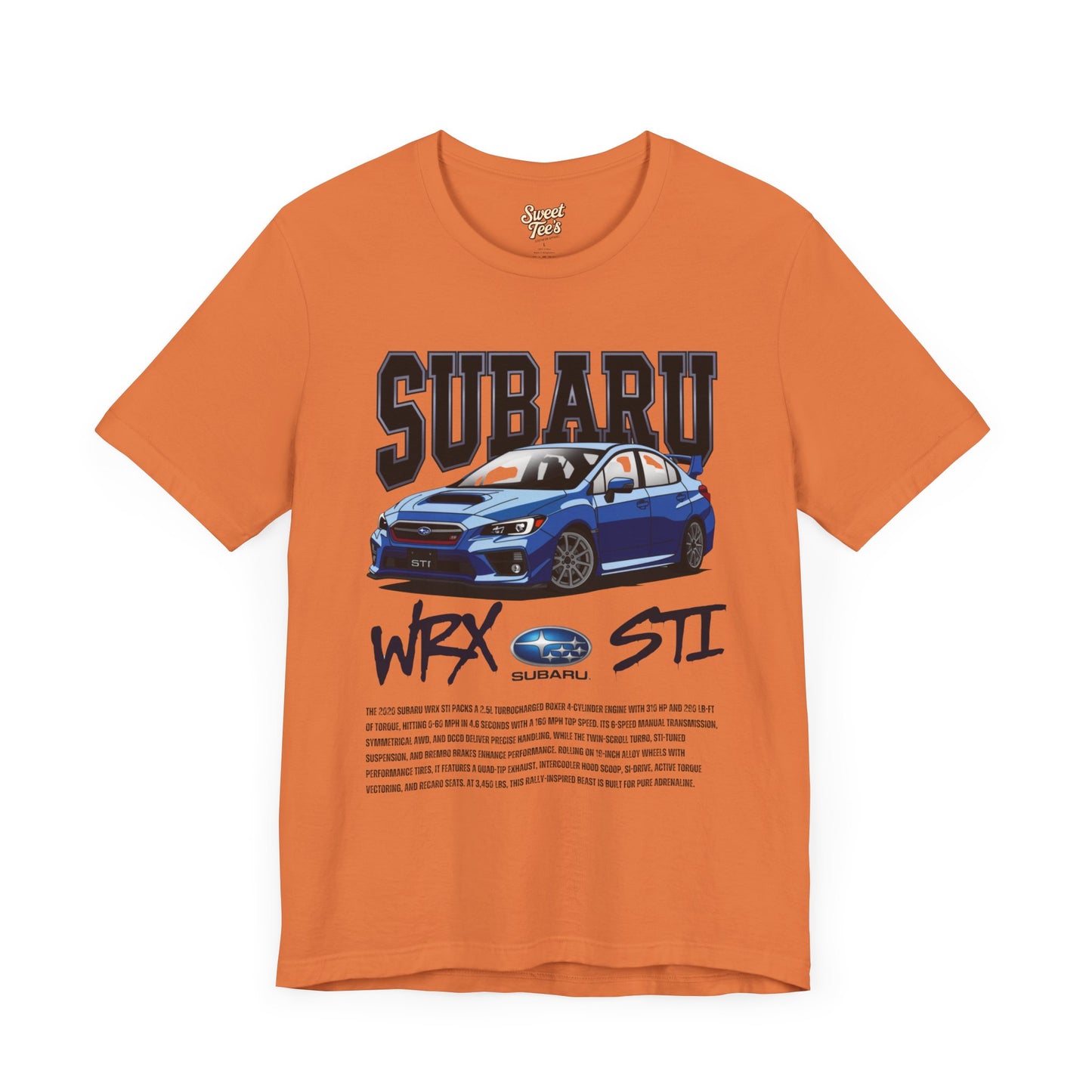 Subaru WRX STI Unisex Jersey Tee - Perfect Gift for Car Enthusiasts