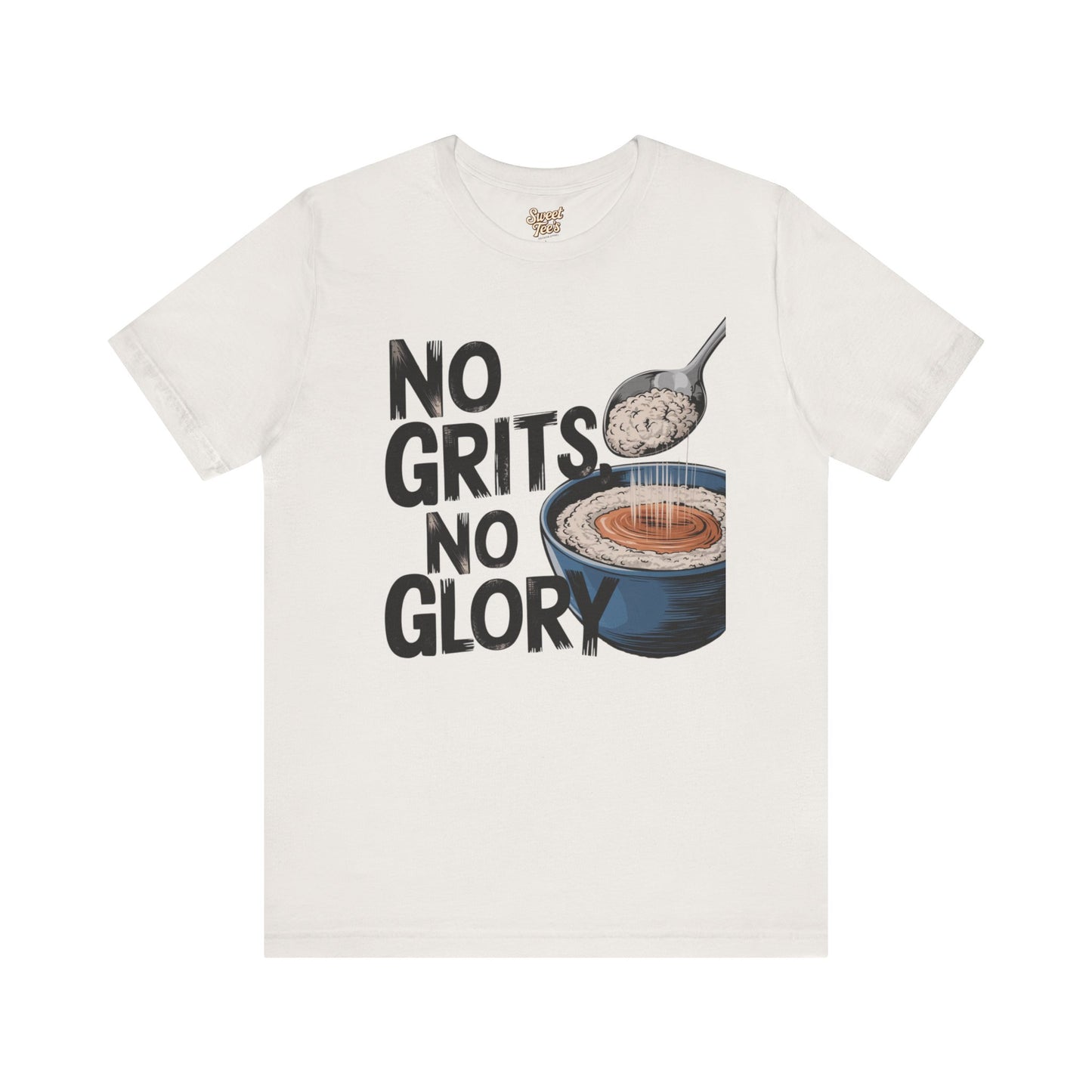 No Grits No Glory Unisex Tee - Casual Kitchen Humor T-Shirt