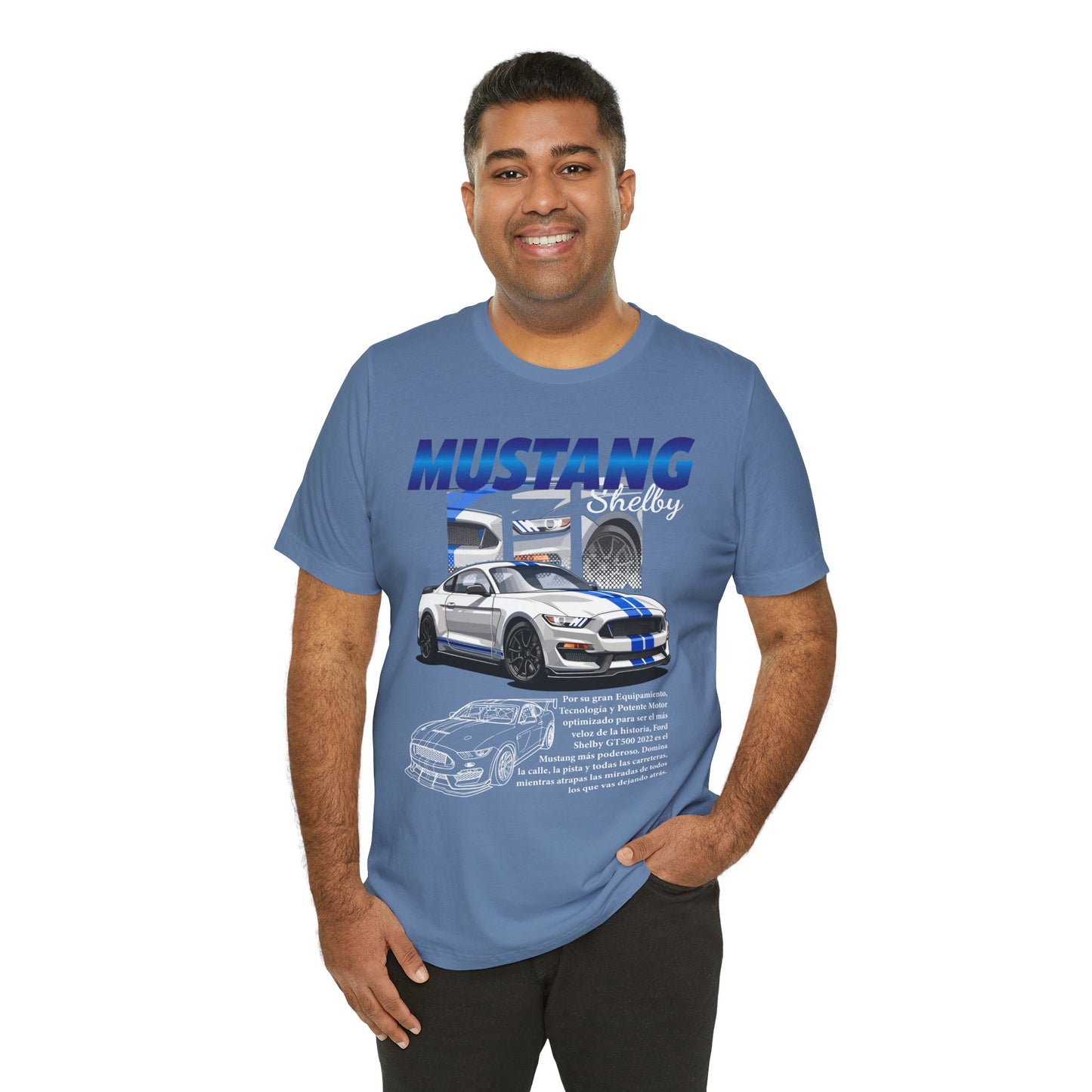 Mustang Graphic Tee for Car Enthusiasts | Unisex Jersey Short Sleeve Shirt