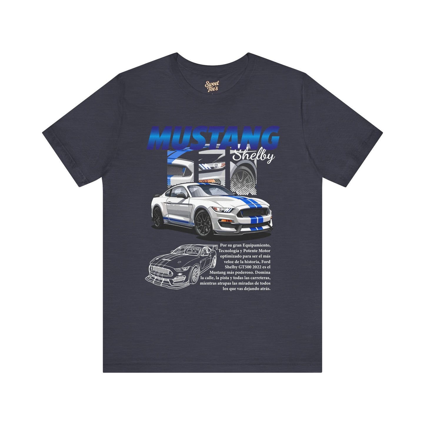 Mustang Graphic Tee for Car Enthusiasts | Unisex Jersey Short Sleeve Shirt