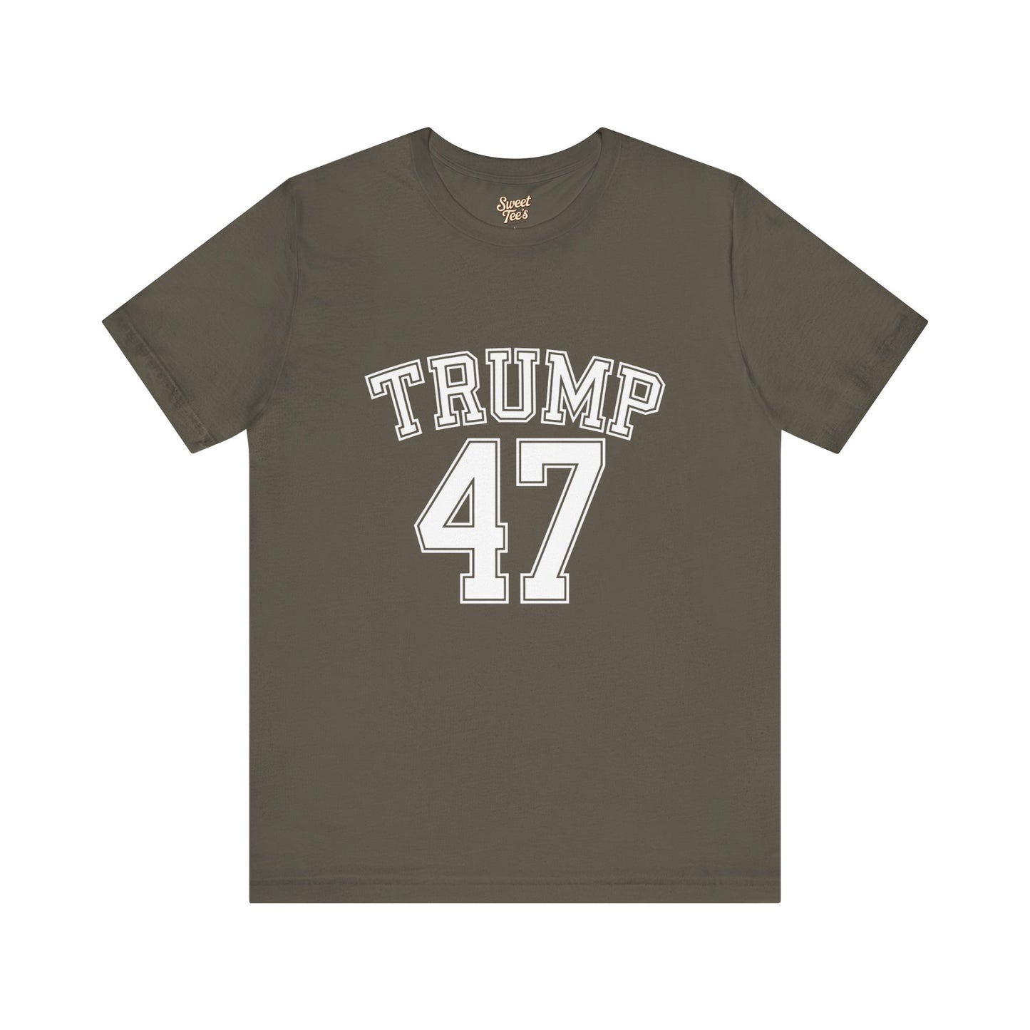 Trump 47 Casual Unisex Jersey Tee - Perfect for Everyday Wear