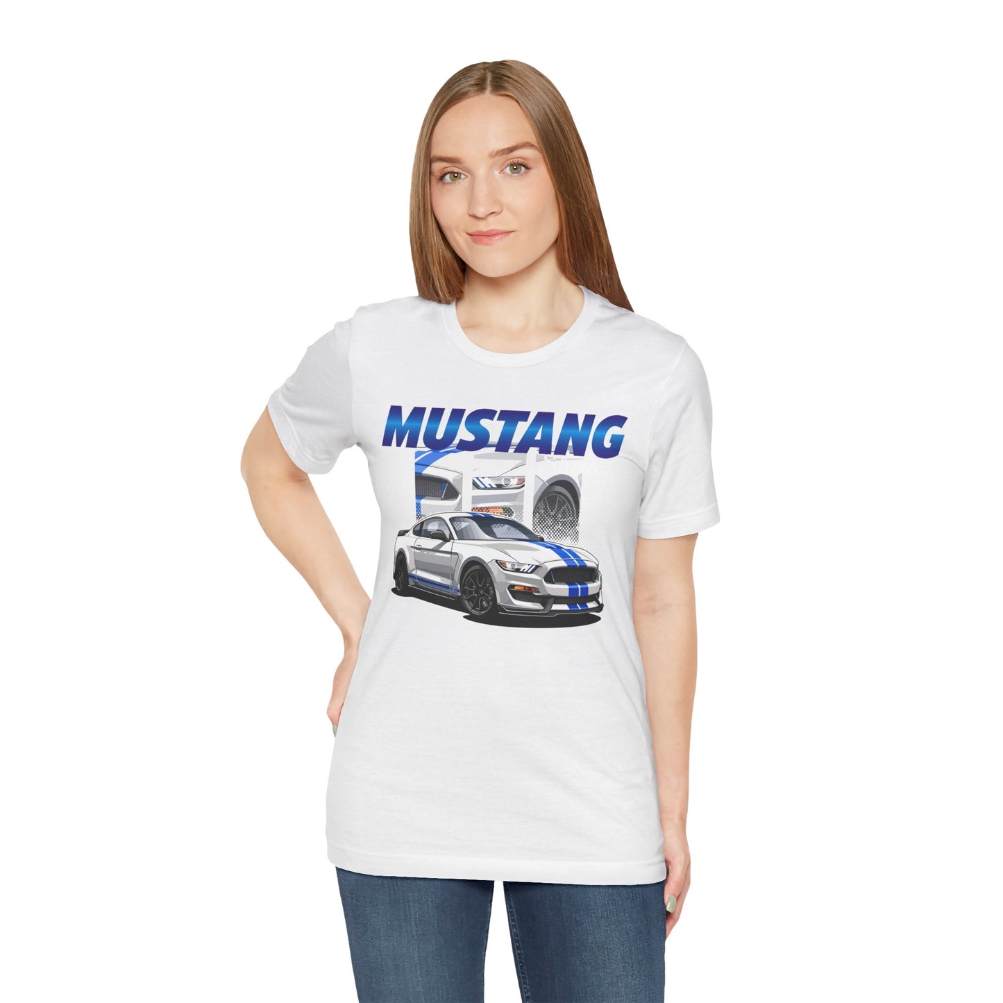 Mustang Graphic Tee for Car Enthusiasts | Unisex Jersey Short Sleeve Shirt