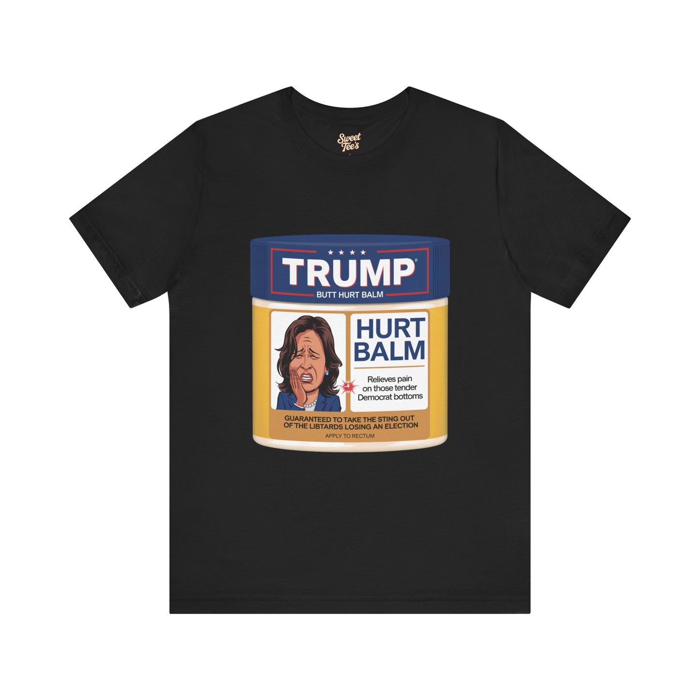 Funny Trump Hurt Balm Unisex Jersey Tee - Perfect for Political Humor Lovers