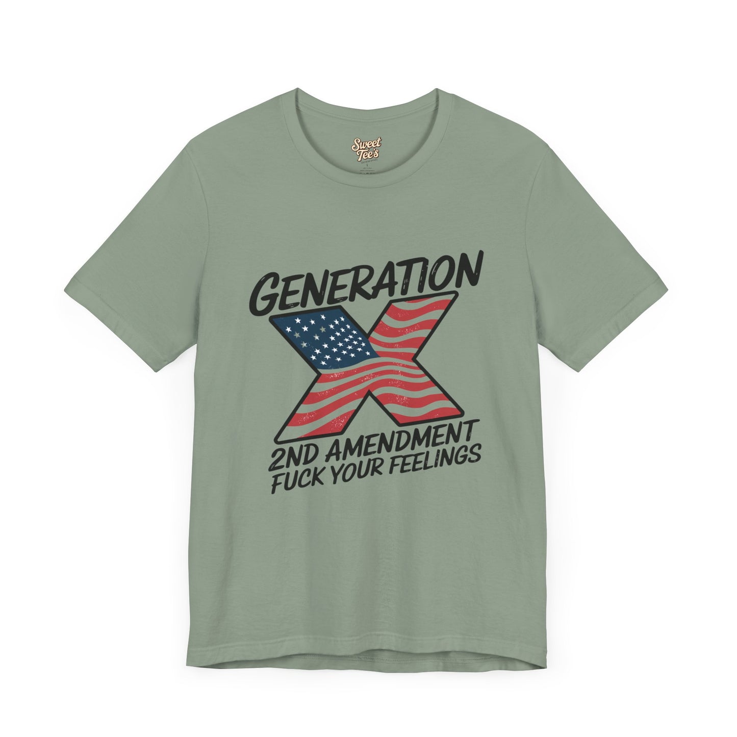 Generation X 2nd Amendment Short Sleeve Tee - Unisex Freedom T-Shirt