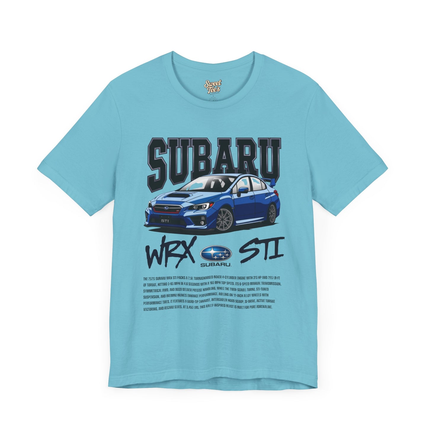 Subaru WRX STI Unisex Jersey Tee - Perfect Gift for Car Enthusiasts