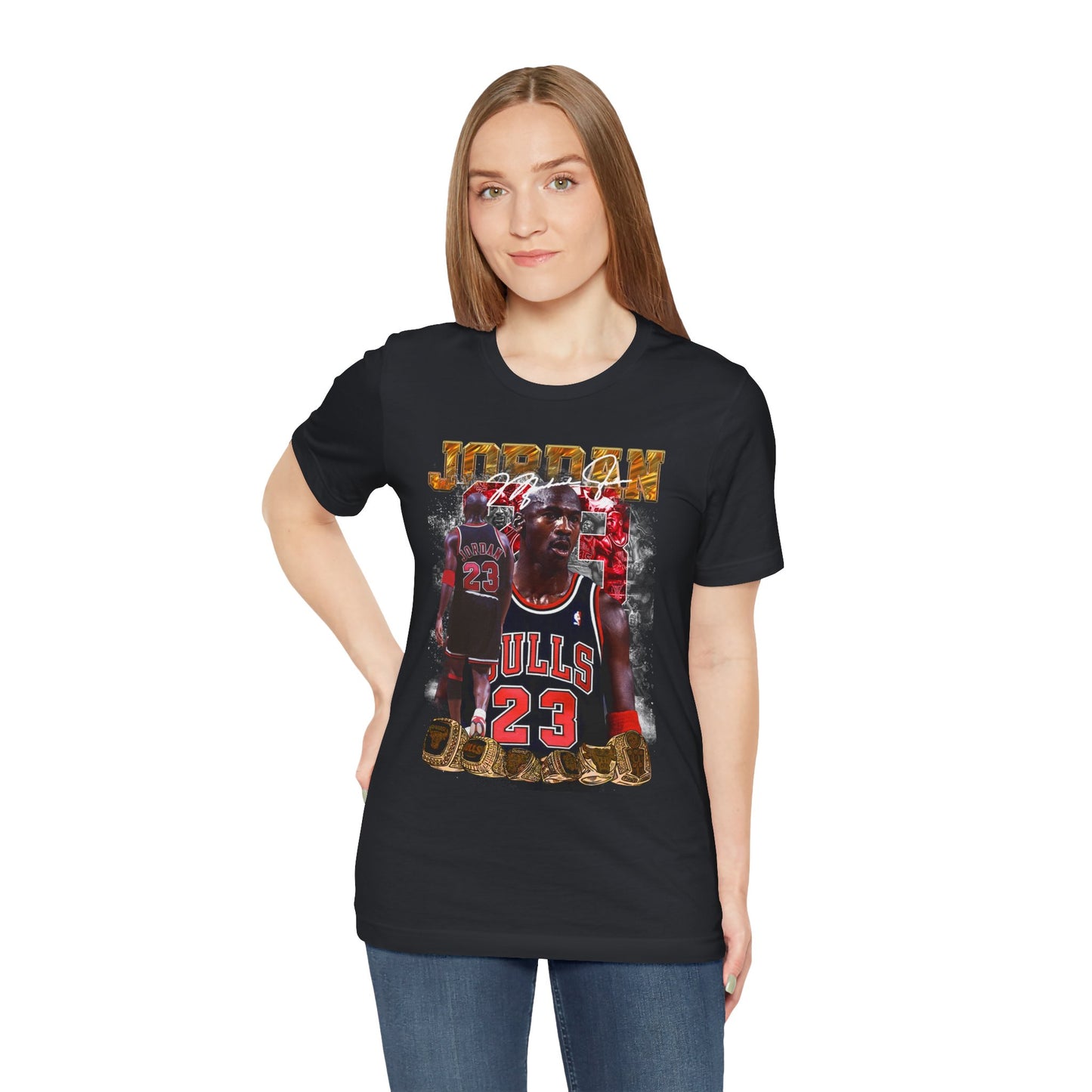 Michael Jordan Graphic Unisex Tee - Retro Sportswear for Basketball Fans