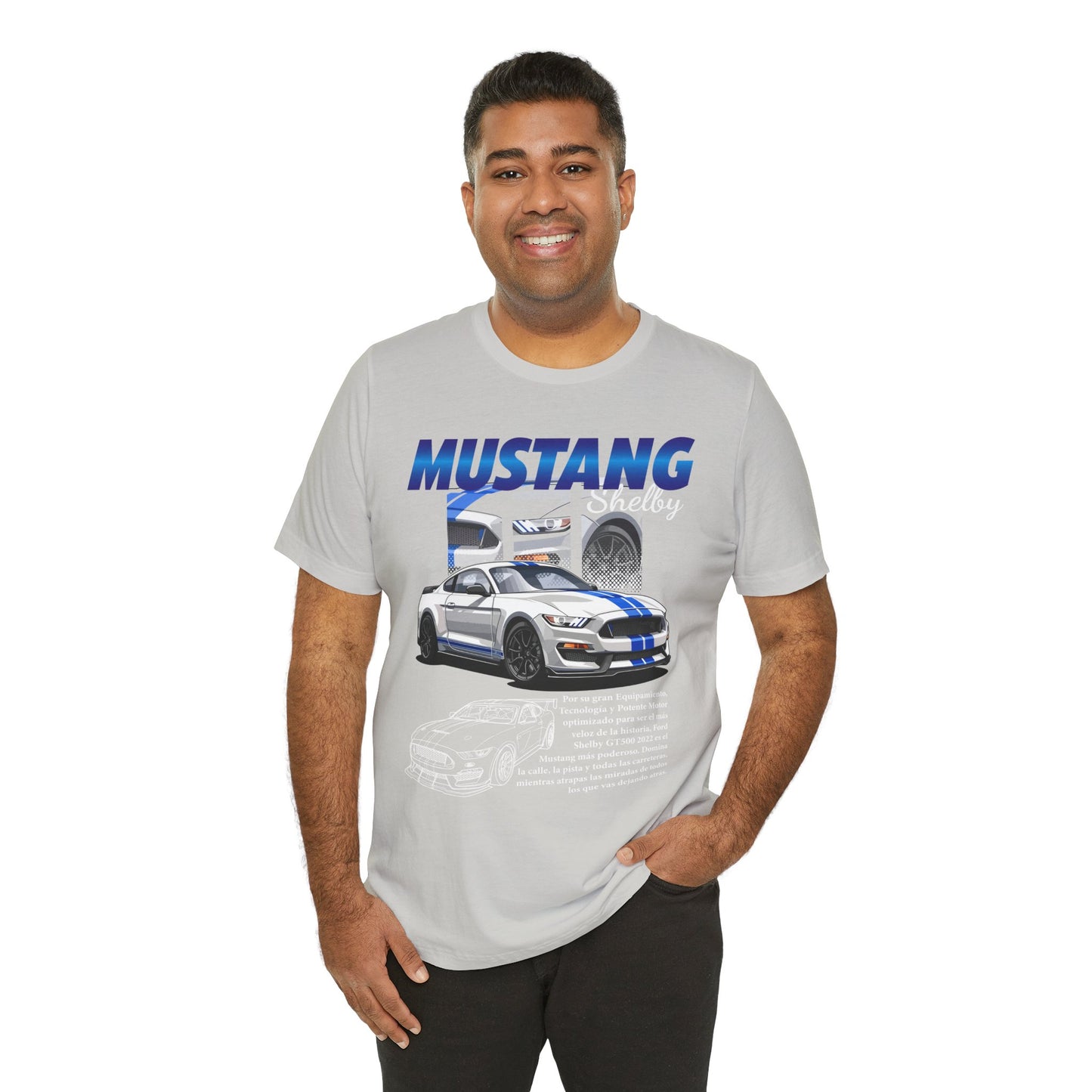 Mustang Graphic Tee for Car Enthusiasts | Unisex Jersey Short Sleeve Shirt