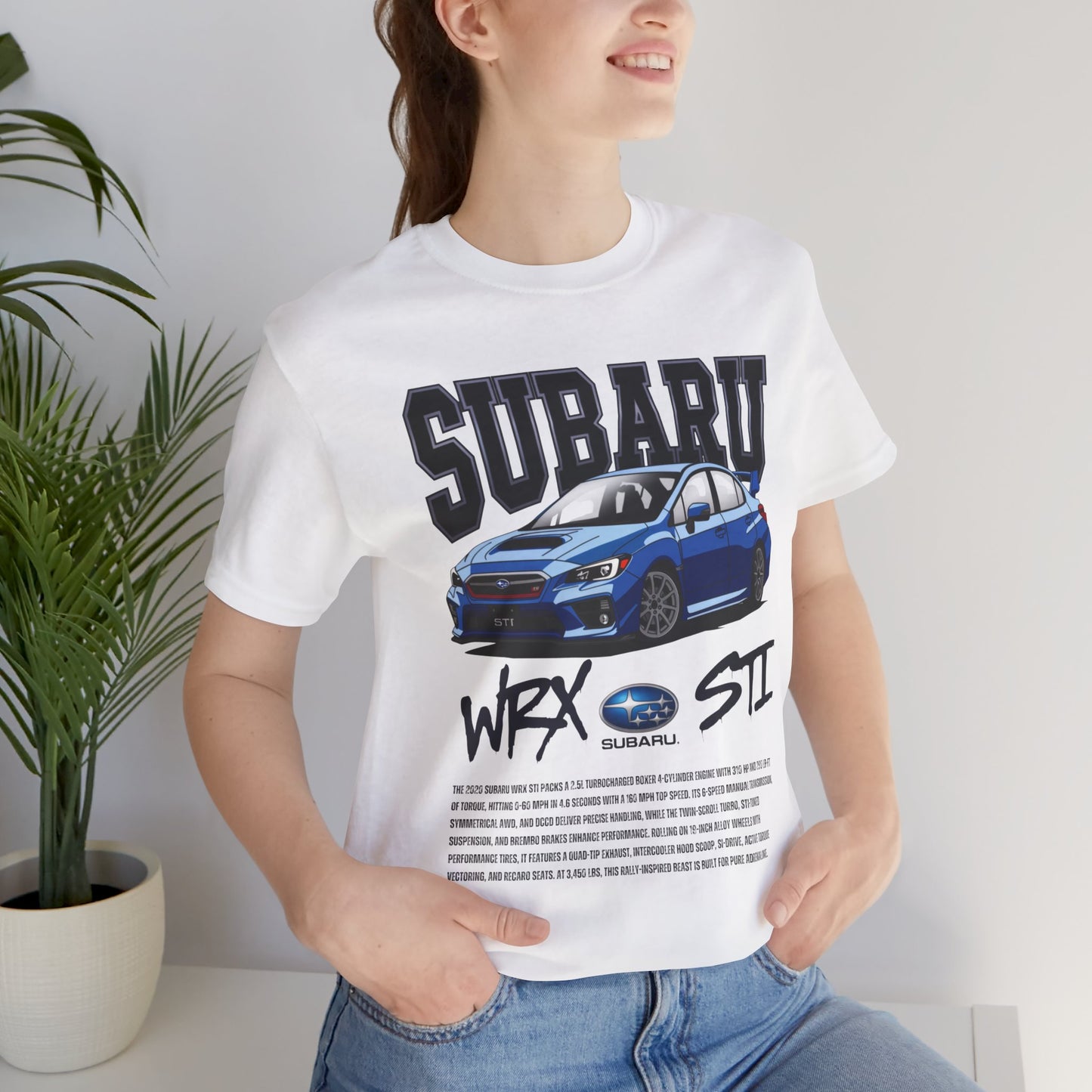 Subaru WRX STI Unisex Jersey Tee - Perfect Gift for Car Enthusiasts