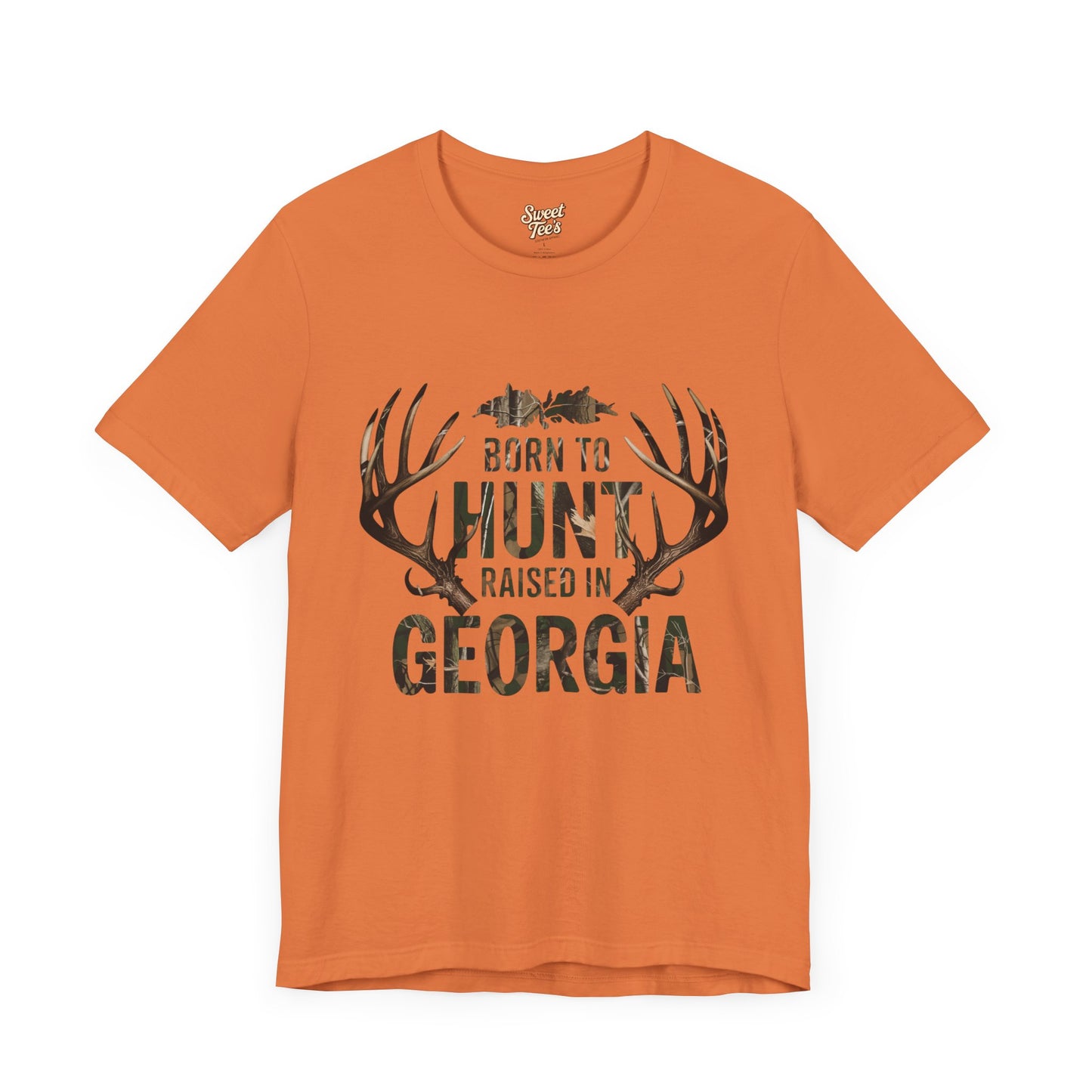 Born to Hunt Georgia Unisex Tee - Perfect for Outdoor Lovers